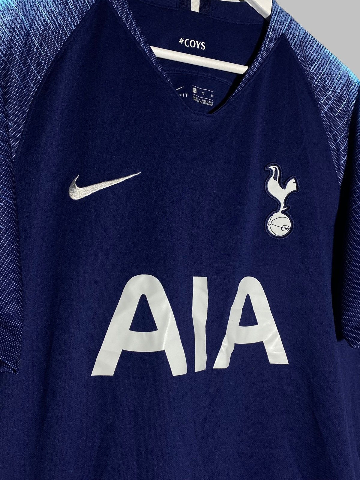 Nike Nike Tottenham Hotspur 2018 2019 Away Football Shirt Jersey Size US XL / EU 56 / 4 - 4 Thumbnail