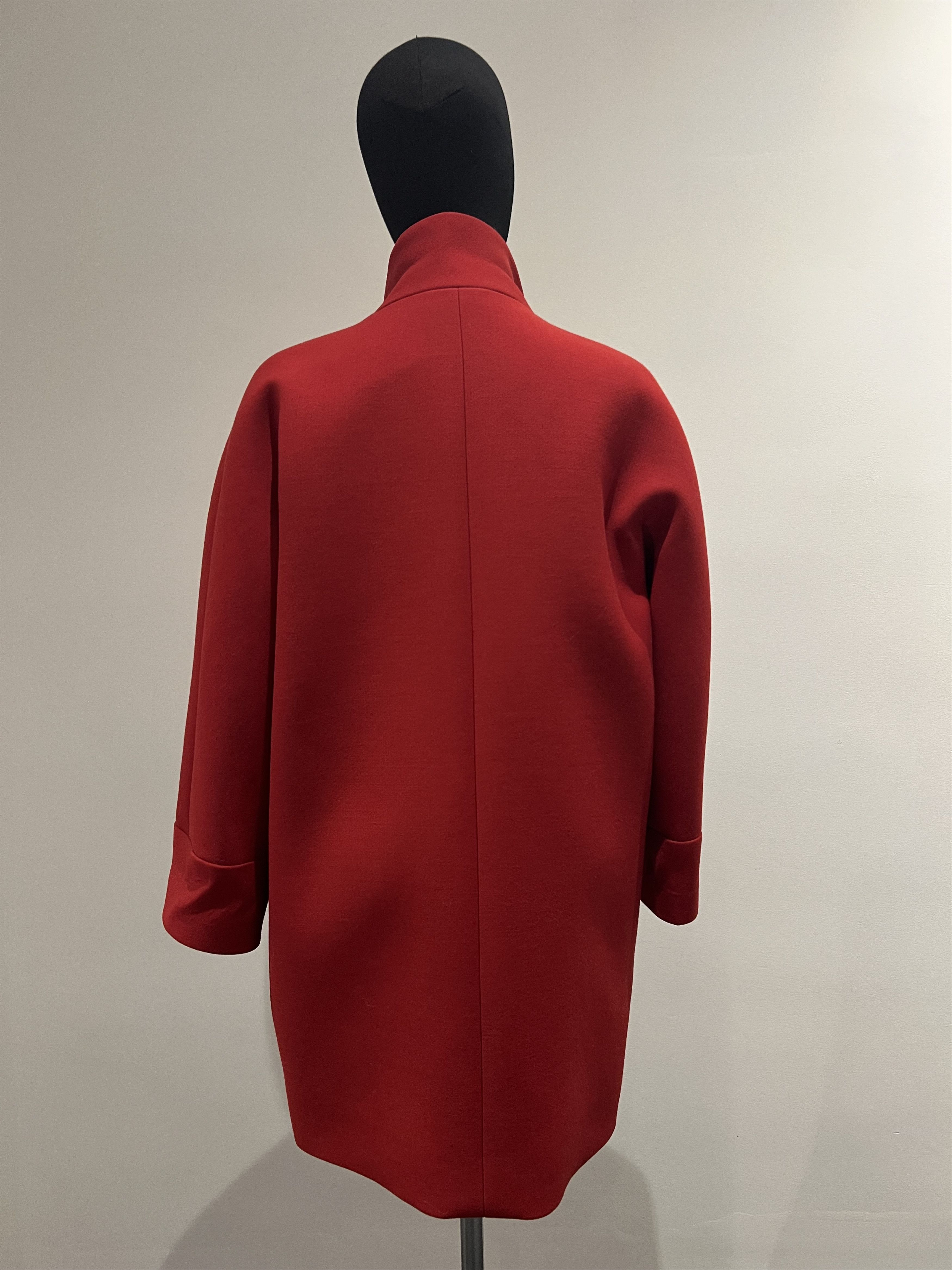 Balenciaga Balenciaga by Nicolas Ghesquière Red Coat ( FW Collection) Size S / US 4 / IT 40 - 3 Thumbnail
