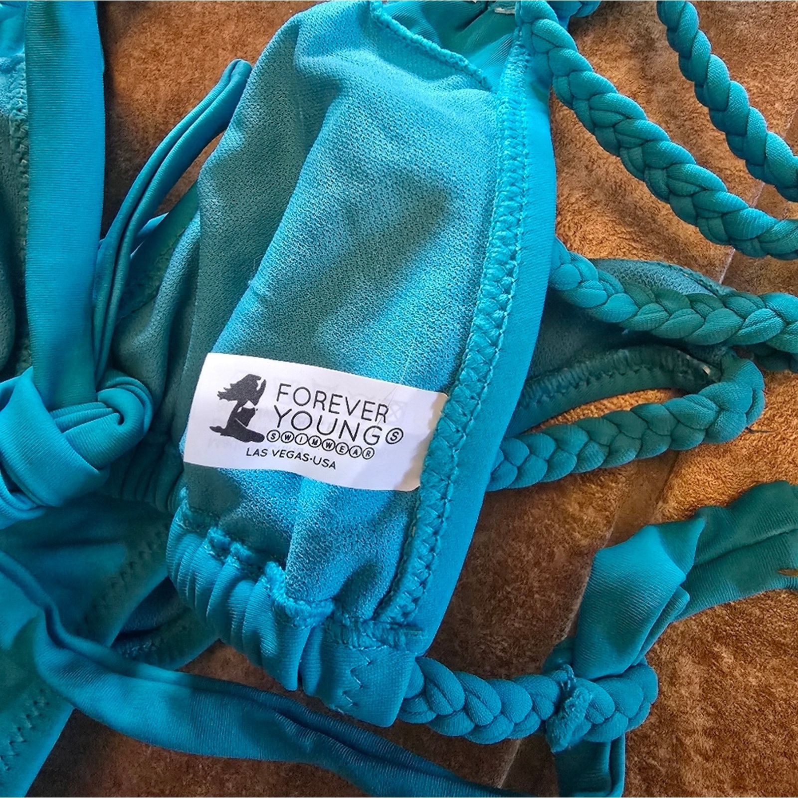 Other Teal Wave | FYS | Kona Bikini Set Size ONE SIZE - 5 Thumbnail