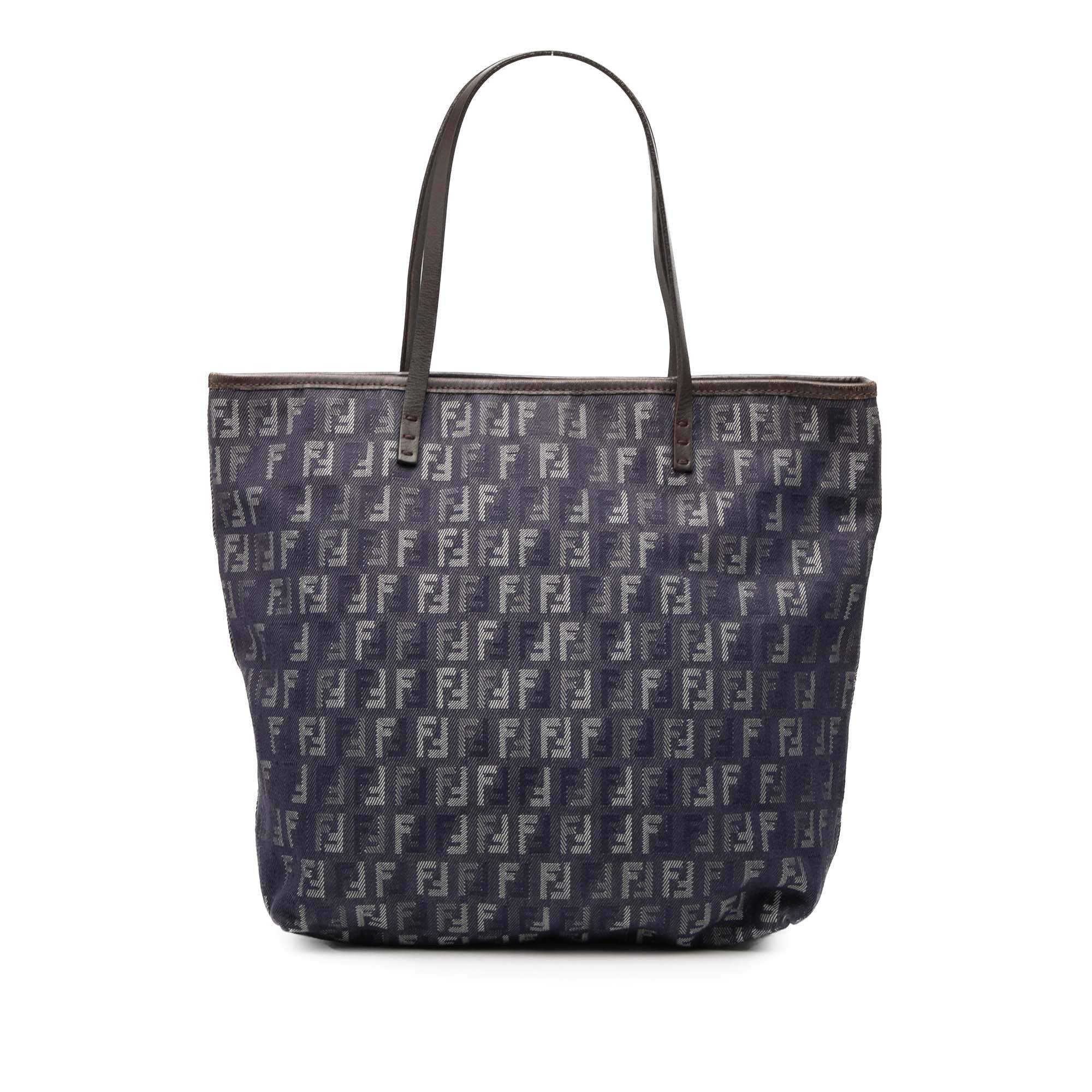 Fendi Zucchino Denim Tote Size ONE SIZE - 1 Thumbnail