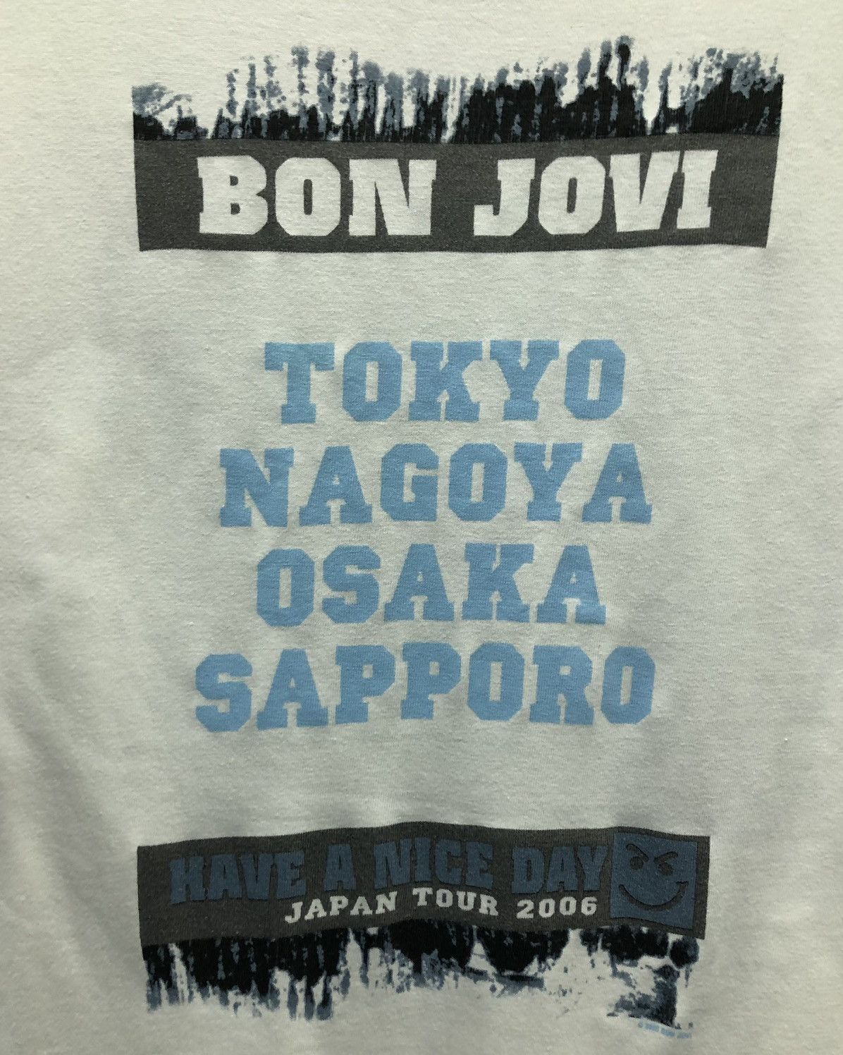 Bon Jovi Vintage Bon Jovi Have A Nice Day Japan Tour 2006 T-Shirt Size US S / EU 44-46 / 1 - 4 Thumbnail
