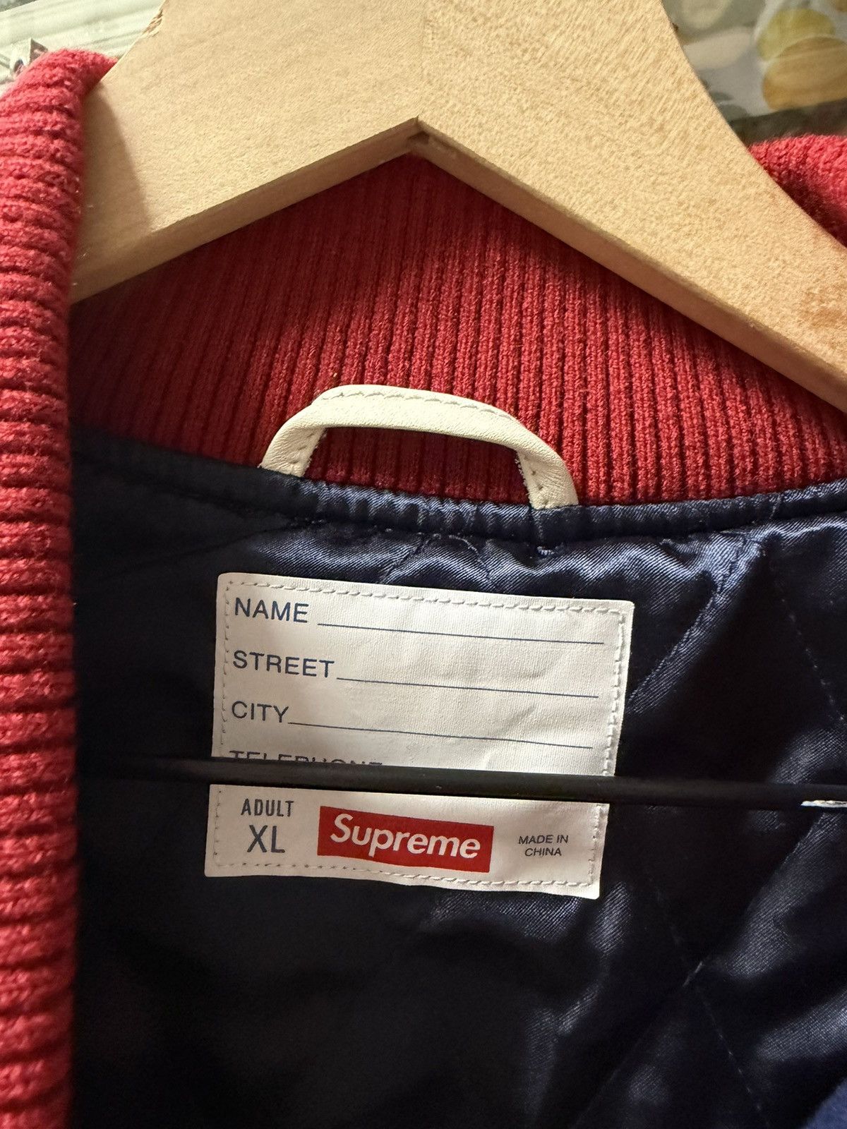 Supreme Supreme Drill Team Varsity Jacket Size US XL / EU 56 / 4 - 3 Thumbnail