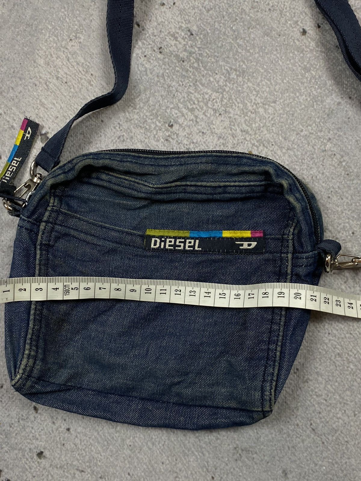 Diesel Diesel denim jeans 2000s 90s bag crossbody messenger bag Size ONE SIZE - 7 Thumbnail