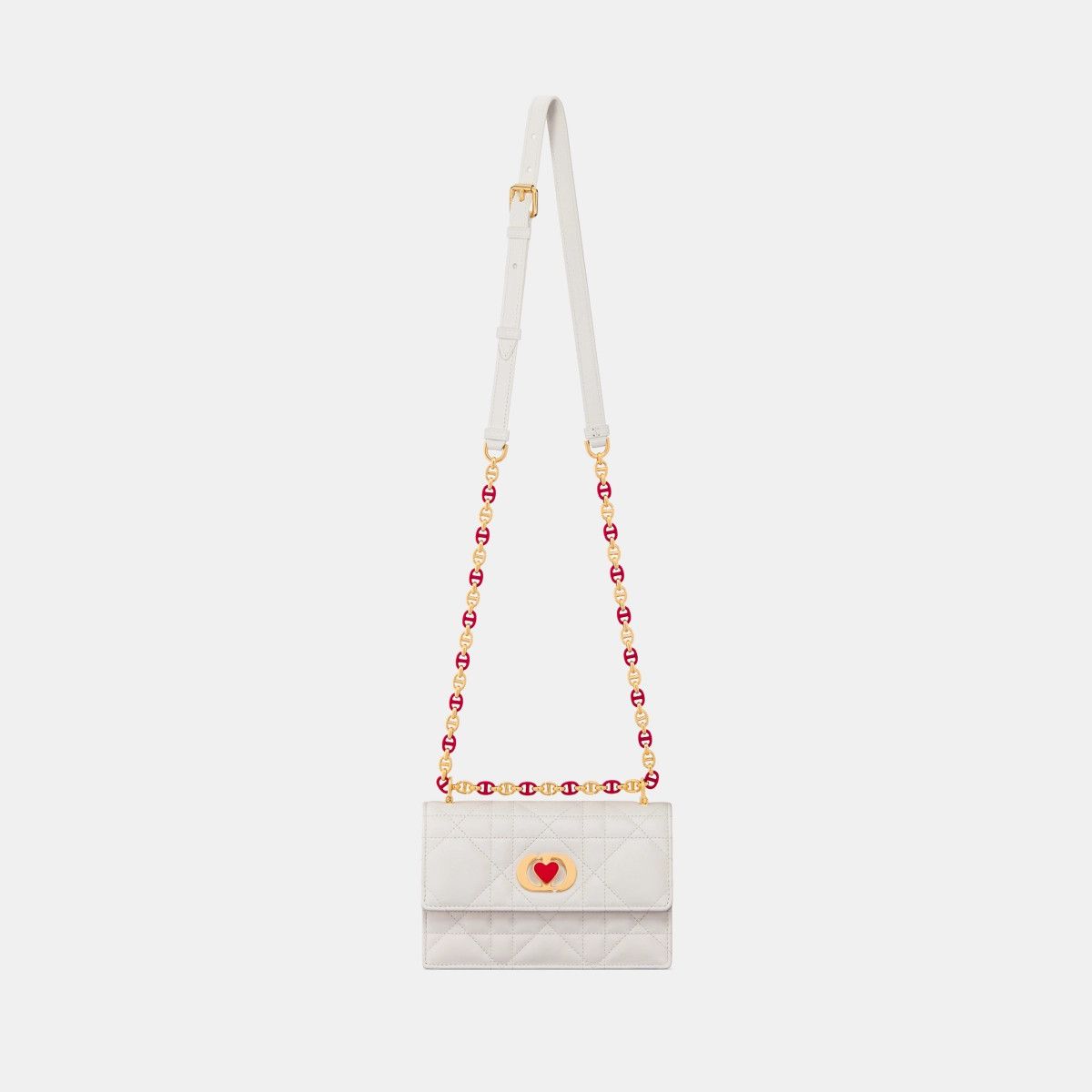 Dior o1bcso1str0226 Size:OS/ Miss Caro Mini Bag in White Size ONE SIZE - 4 Thumbnail