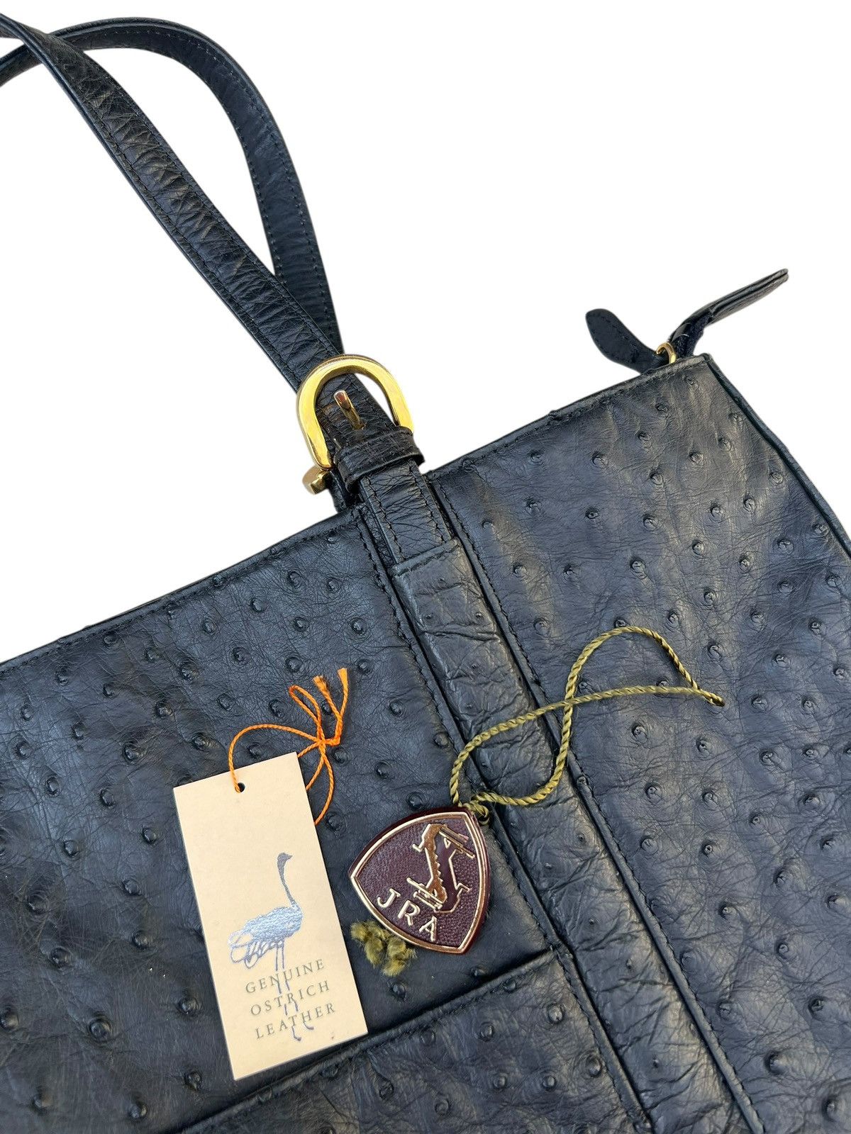Leather Archive JRA Japan Ostrich Leather Tote Bag Size ONE SIZE - 24 Thumbnail