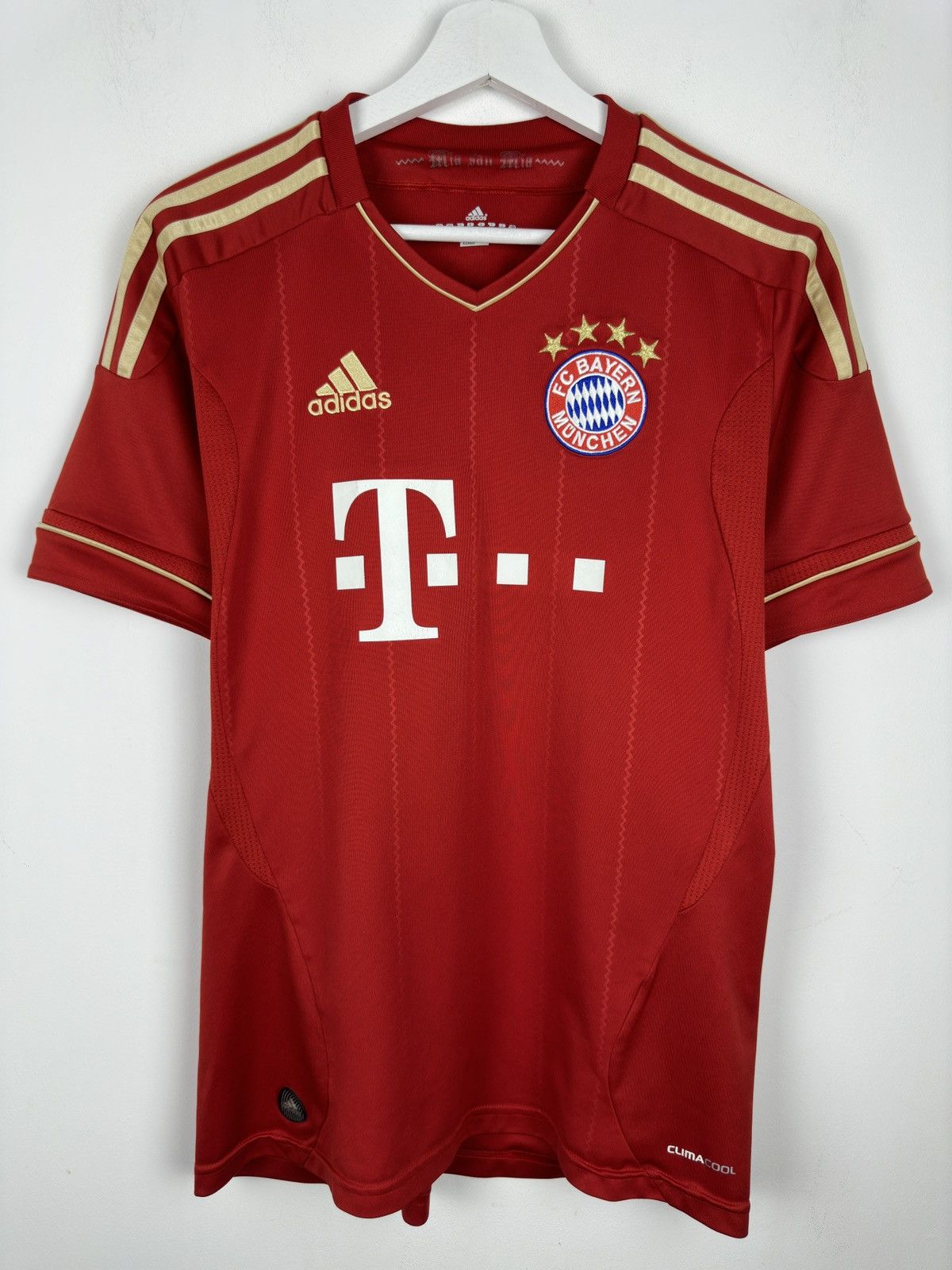 Adidas Bayern Munich 2012 Home Soccer Jersey Football Shirt Size US S / EU 44-46 / 1 - 1 Thumbnail