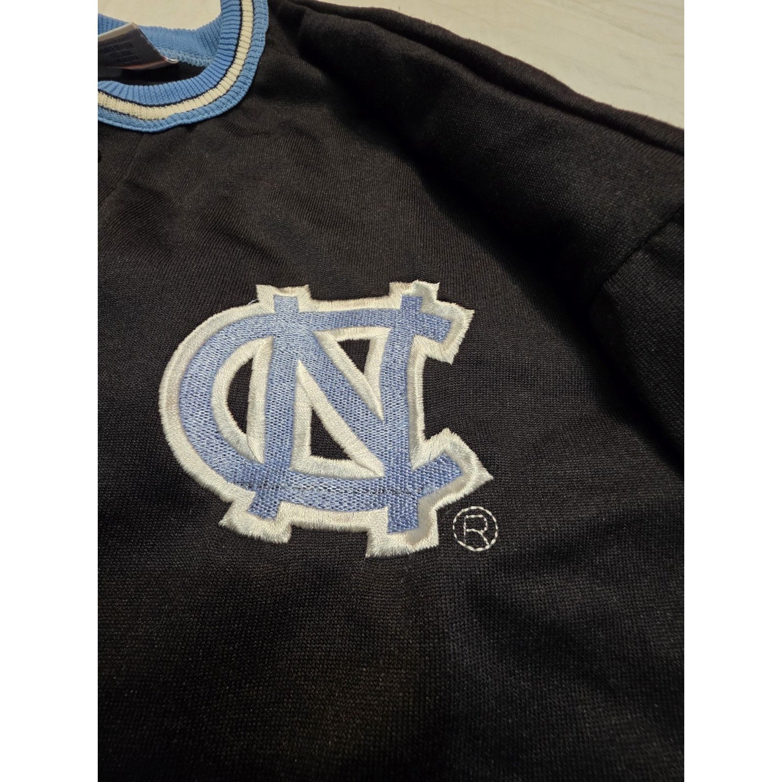 Pro Line North Carolina Tar Heels Vintage Pro Line Short Sleeve Size 46 - 6 Thumbnail