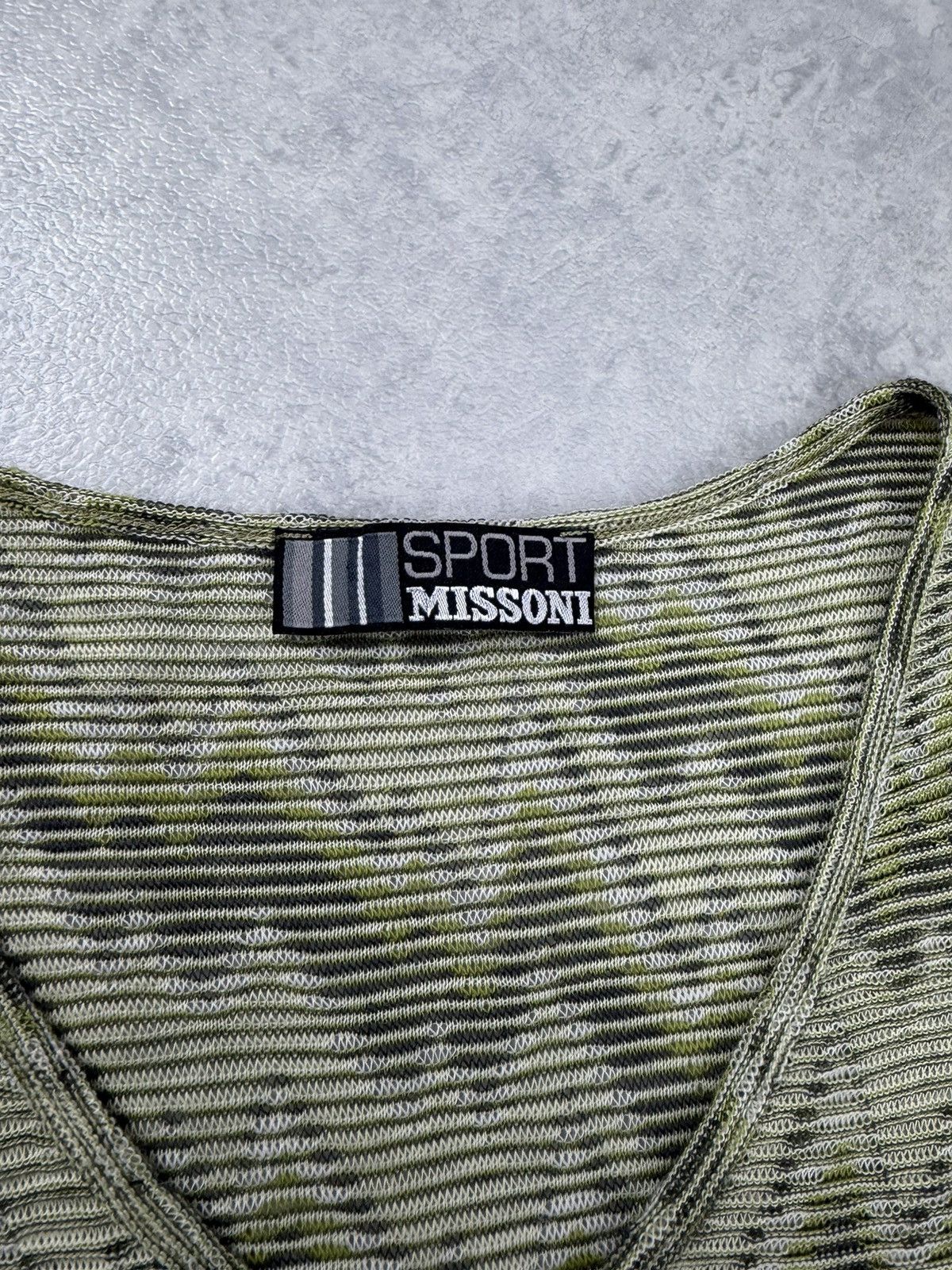 Missoni Vintage Missoni Sport Knit Long Sleeve Jumper Size M-L Size M / US 6-8 / IT 42-44 - 6 Thumbnail