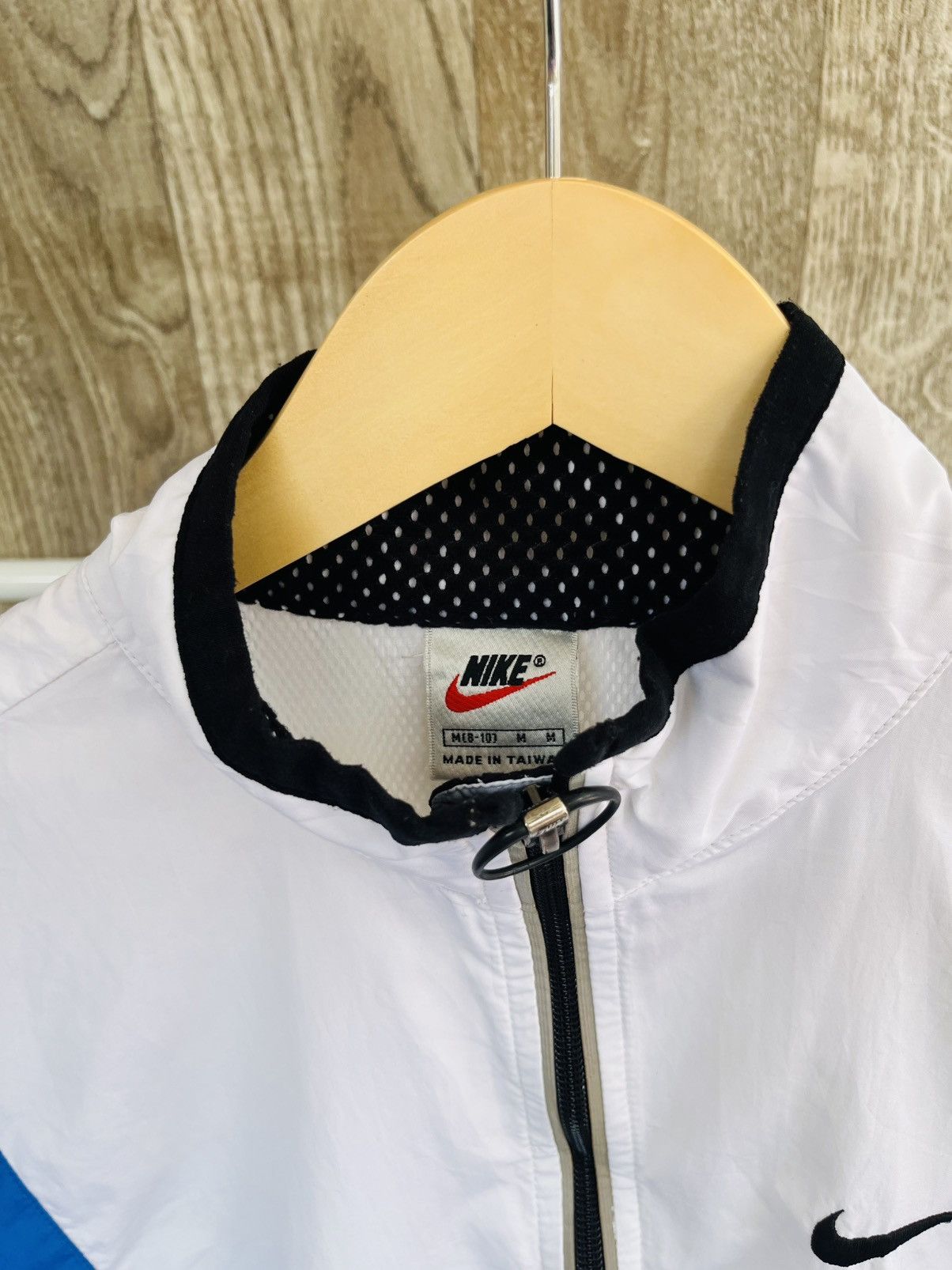 Nike Vintage 90’s Nike Hooped Full-Zip Jacket Size US M / EU 48-50 / 2 - 8 Thumbnail
