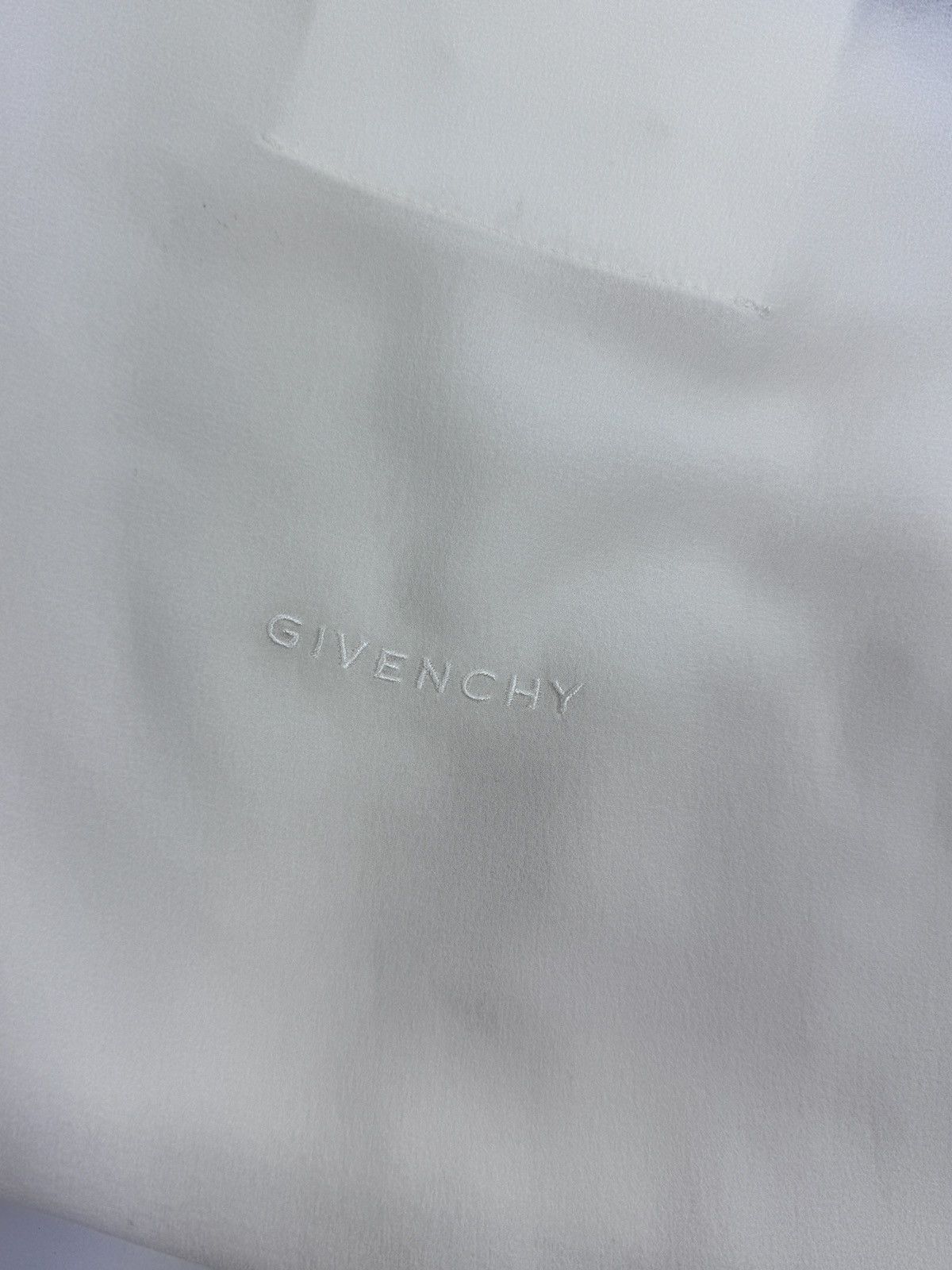 Givenchy LOGO EMBROIDERED SILK T-SHIRT Size US M / EU 48-50 / 2 - 4 Thumbnail
