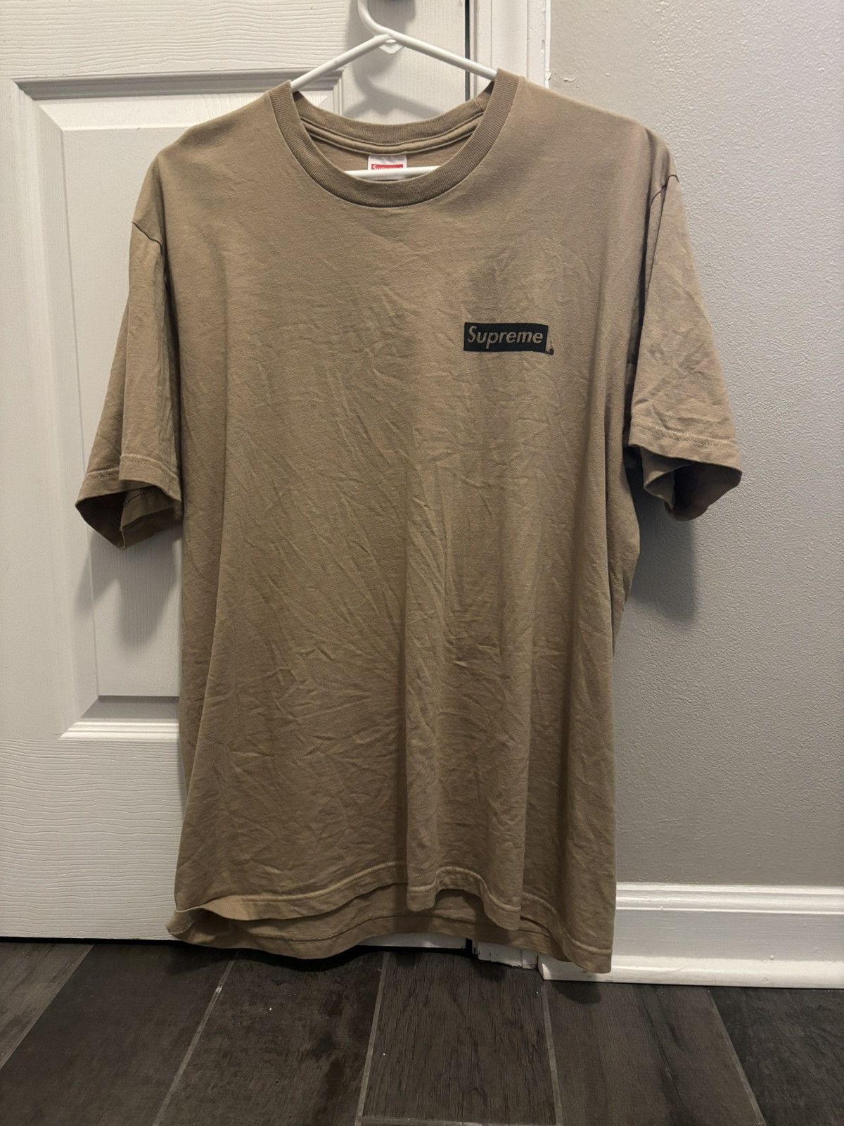 image of Supreme Body Snatchers Tee in Tan/Sand/Brown, Men's (Size Large)