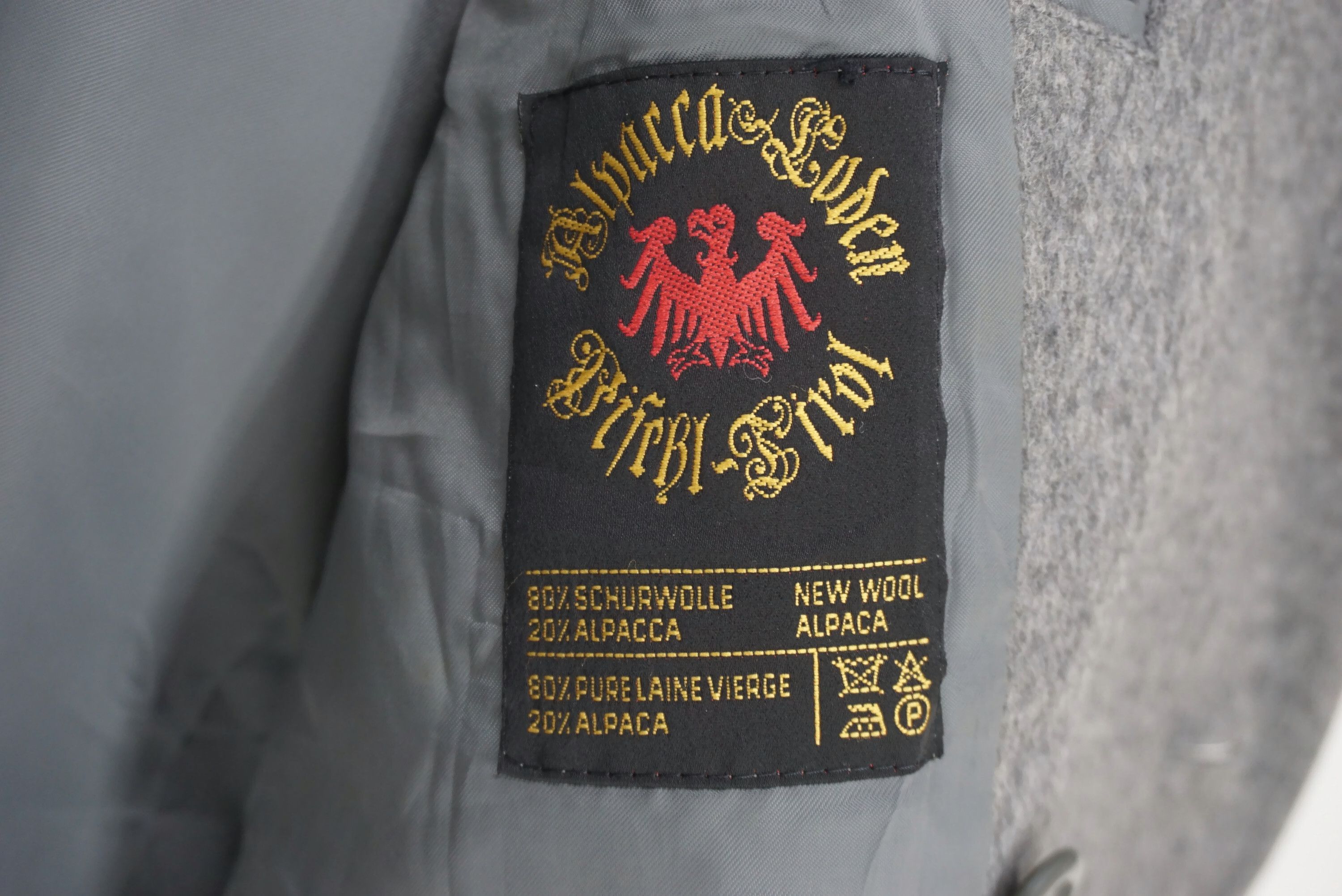 Pierre Cardin Samedi Dimanche Tyrol Alpaca Loden New Wool Coat Jacket Size US M / EU 48-50 / 2 - 8 Thumbnail