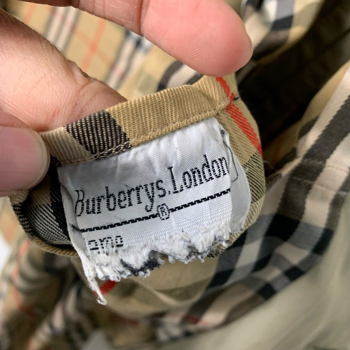 Burberry Vintage Burberrys Nova Check Overcoat Size US L / EU 52-54 / 3 - 18 Thumbnail