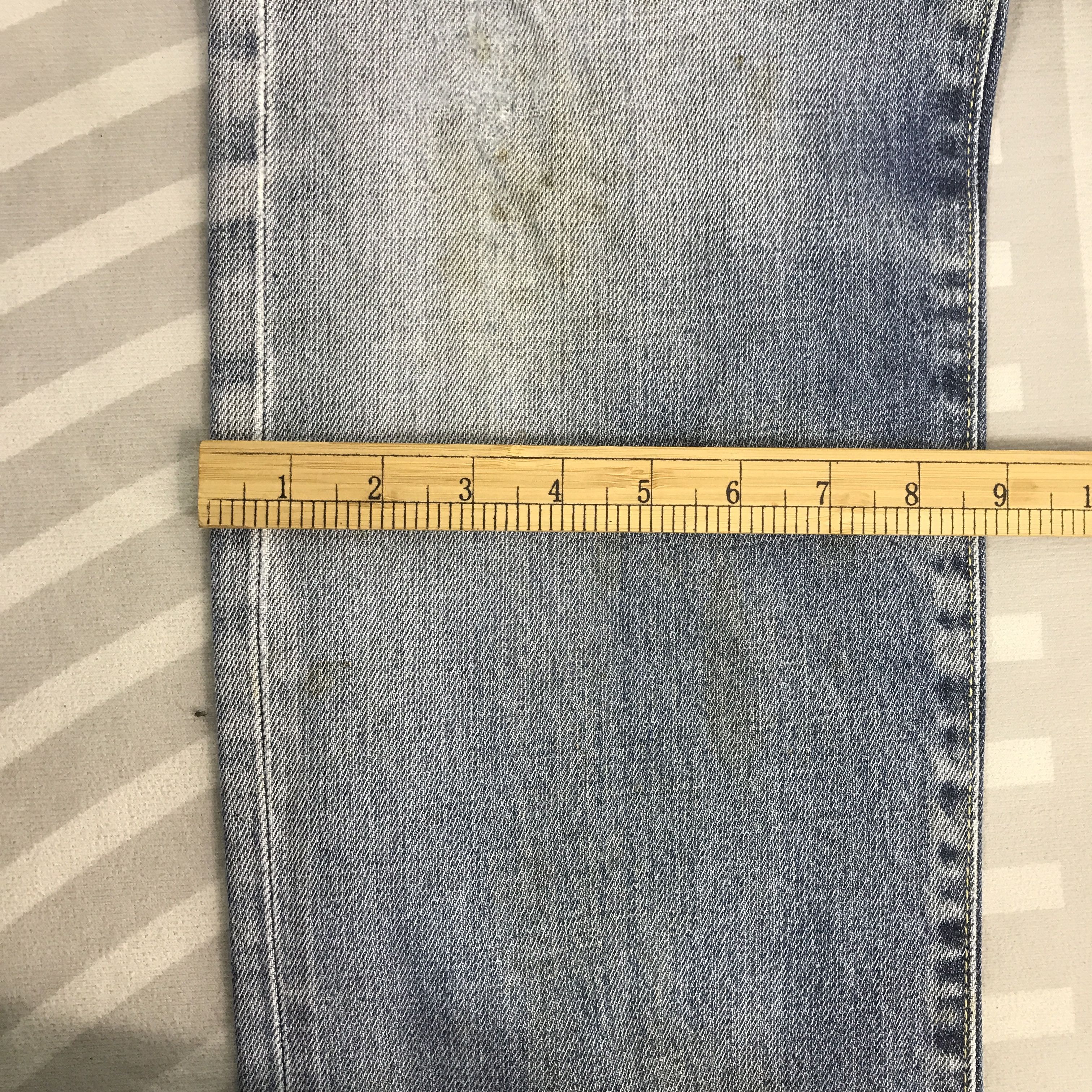 Uniqlo Vintage Uniqlo Japan Distressed Denim Pants Size US 32 / EU 48 - 10 Thumbnail