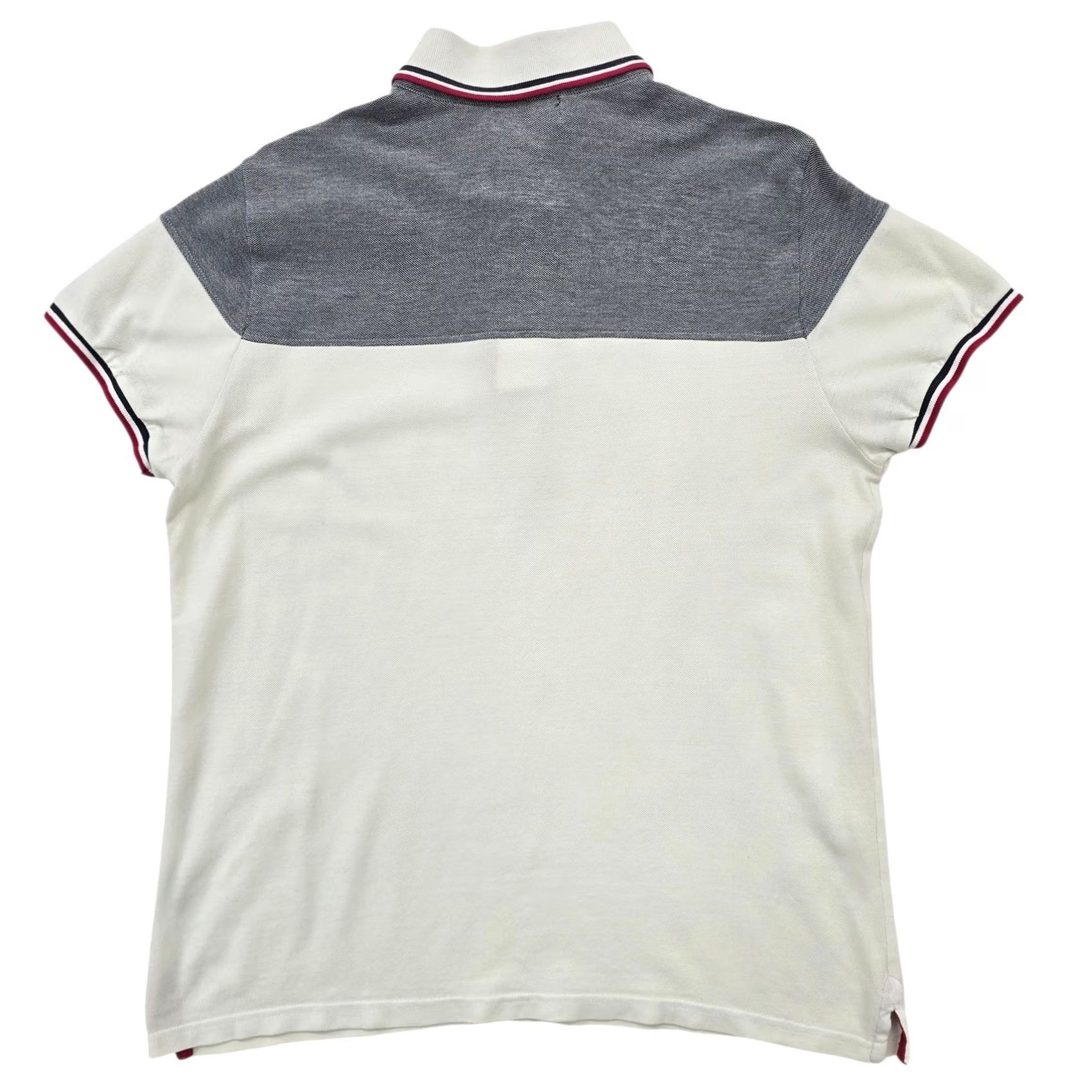 Kappa Kappa Robe Di Kappa Men's Polo M White Cotton Logo Colorblock Size US M / EU 48-50 / 2 - 2 Thumbnail