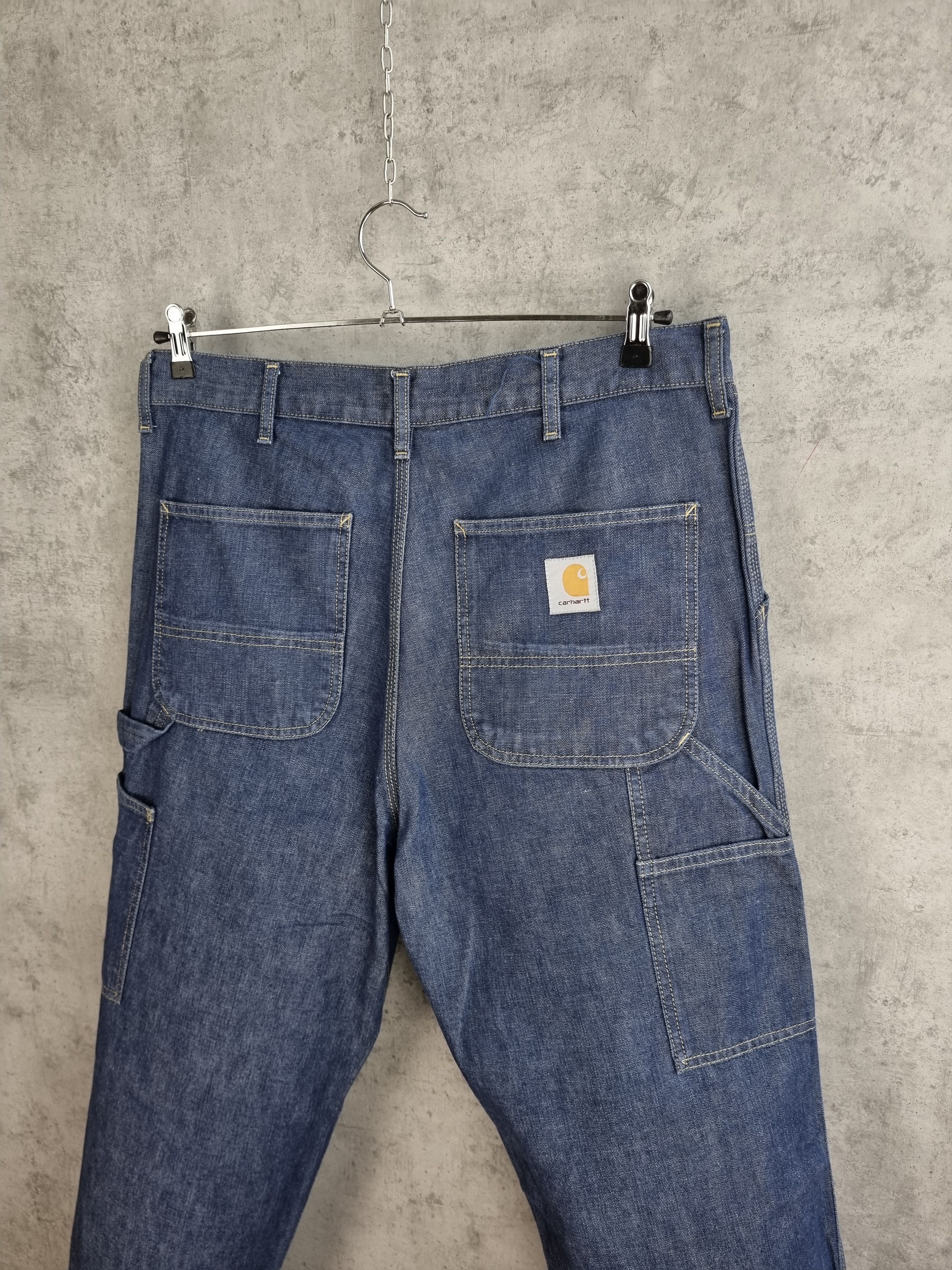 Carhartt × Carhartt Wip Carhartt Carpenter Raw Denim Jeans Size US 36 / EU 52 - 3 Thumbnail