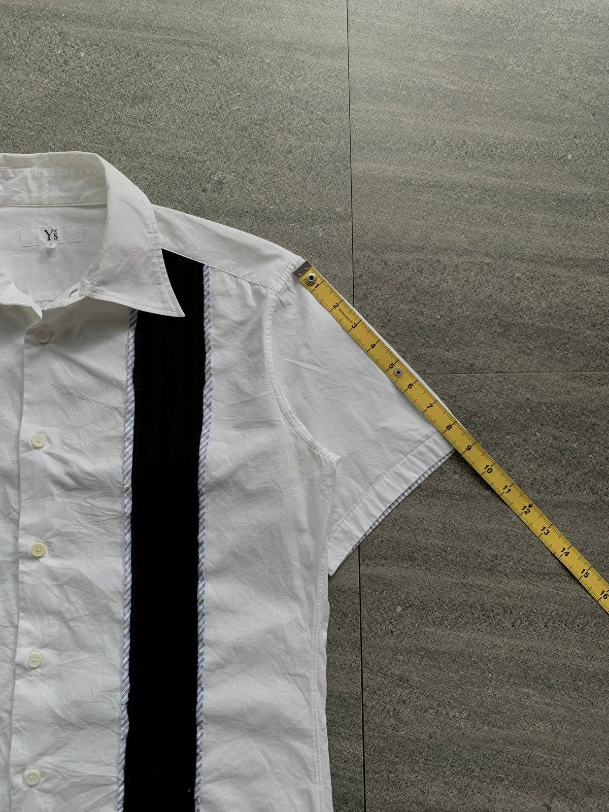 Yohji Yamamoto FREE TAX! Ys Paneled SS Shirt Size US M / EU 48-50 / 2 - 13 Thumbnail