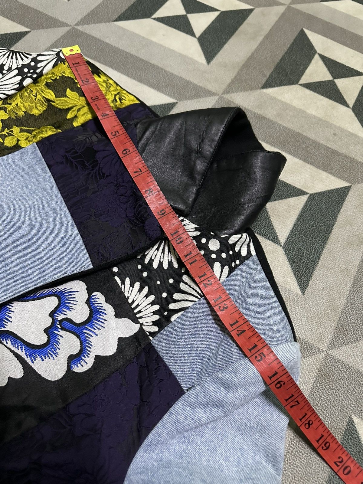 Japanese Brand Desigual patchwork long jacket Size M / US 6-8 / IT 42-44 - 12 Thumbnail