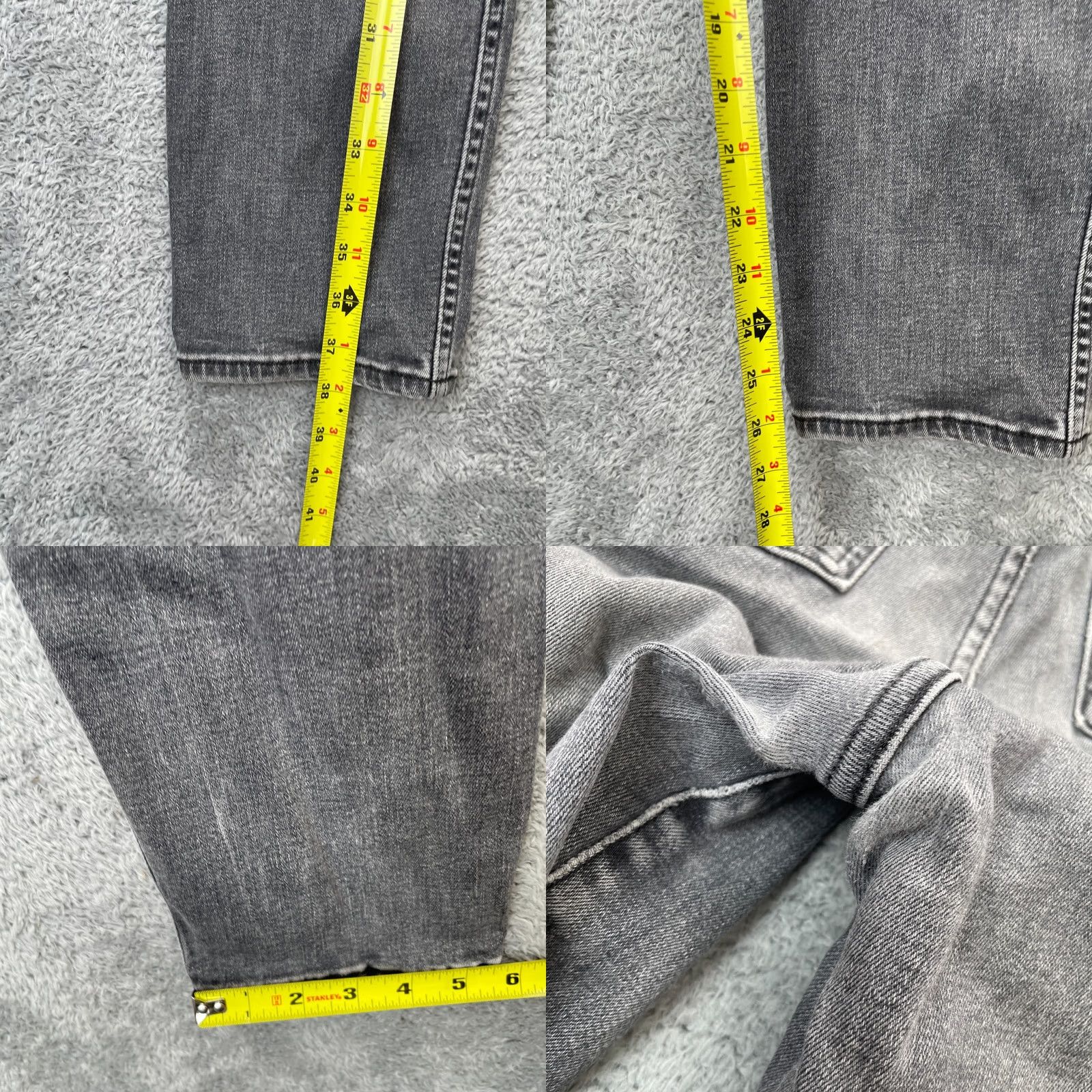J.Crew J. Crew Jeans Womens Slim Straight Leg Denim Cotton Spandex Gray 29 Inseam 27 N/A Size 29" - 8 Thumbnail