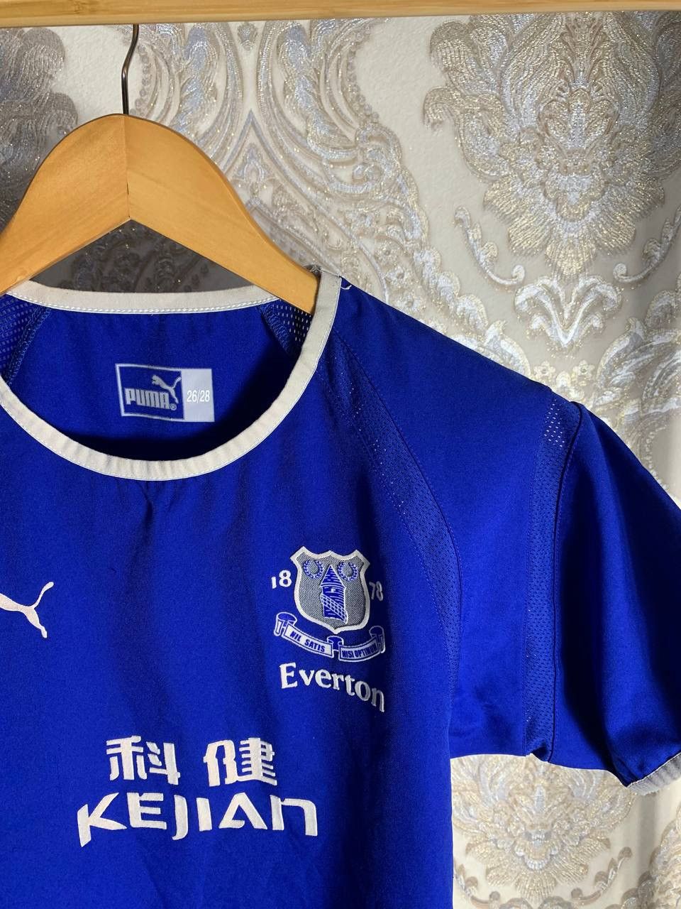 Puma VINTAGE PUMA FC EVERTON ENGLAND SOCCER JERSEY RETRO Y2K 90s Size US XS / EU 42 / 0 - 3 Thumbnail