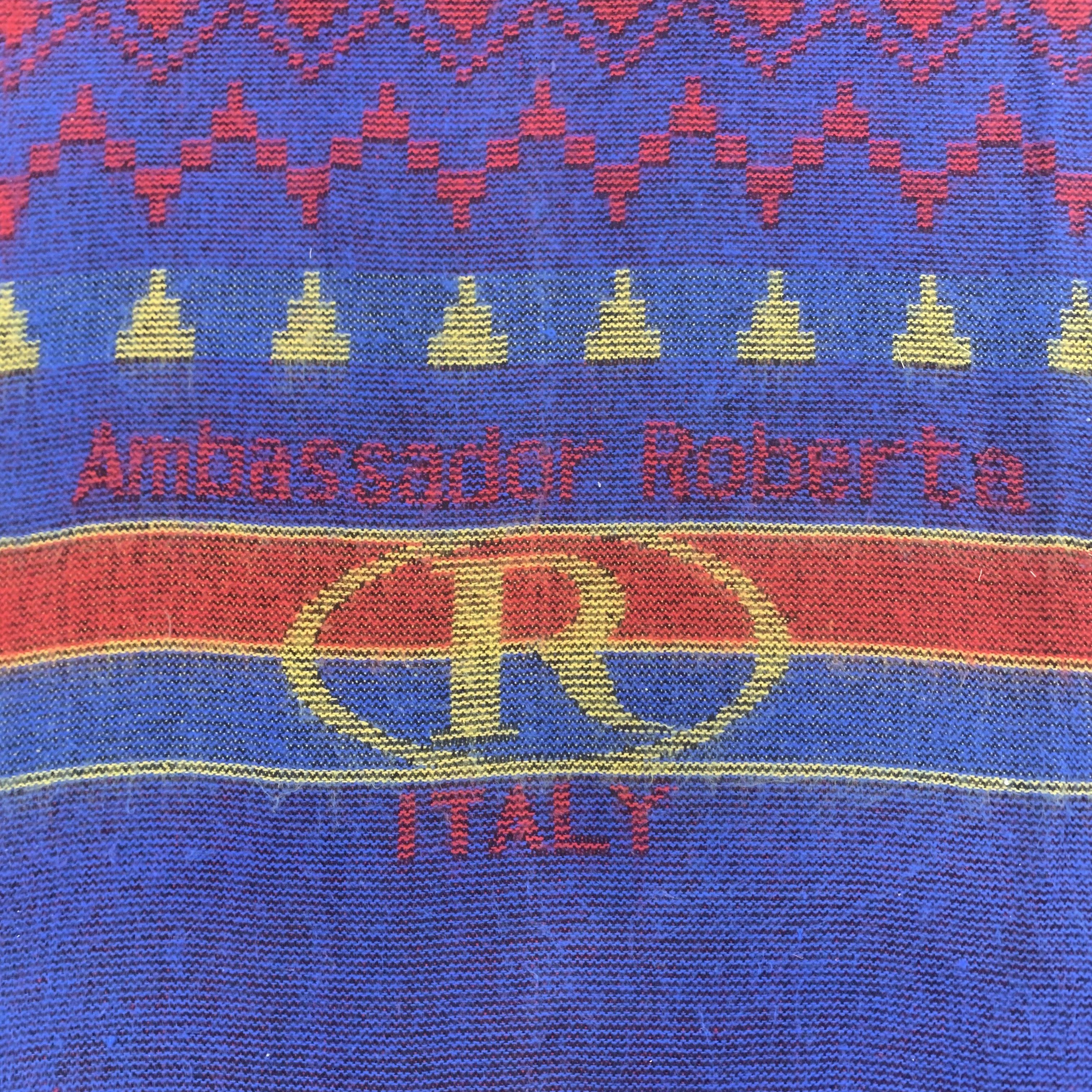 Vintage Ambassador Roberta Scarf Wool Muffler Neck Wrap BL9253 Size ONE SIZE - 5 Thumbnail