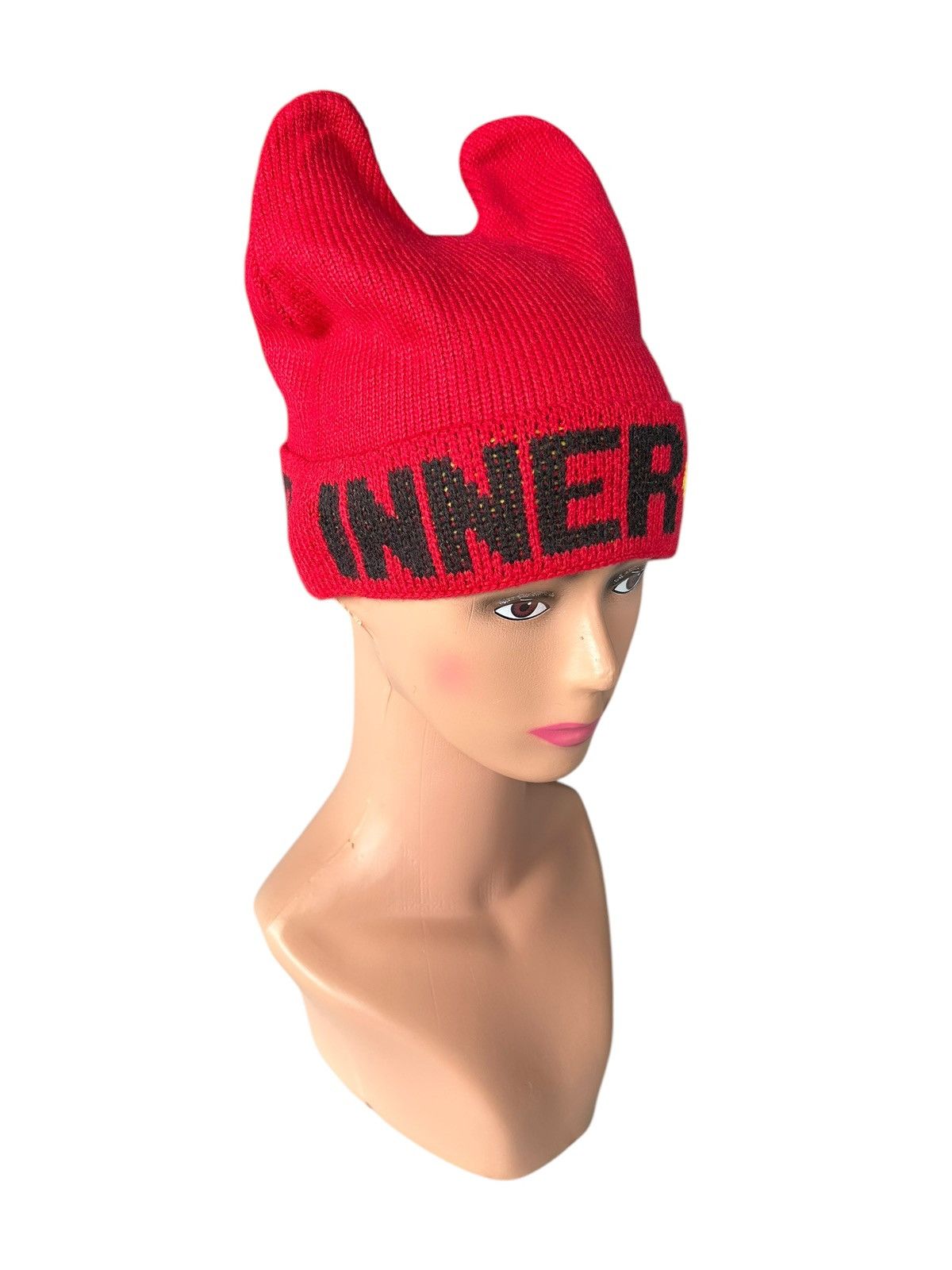 Japanese Brand × KMRii × Kapital Horn Devil Japanese Style Beanie Hats ☠️☠️ Size ONE SIZE - 3 Thumbnail
