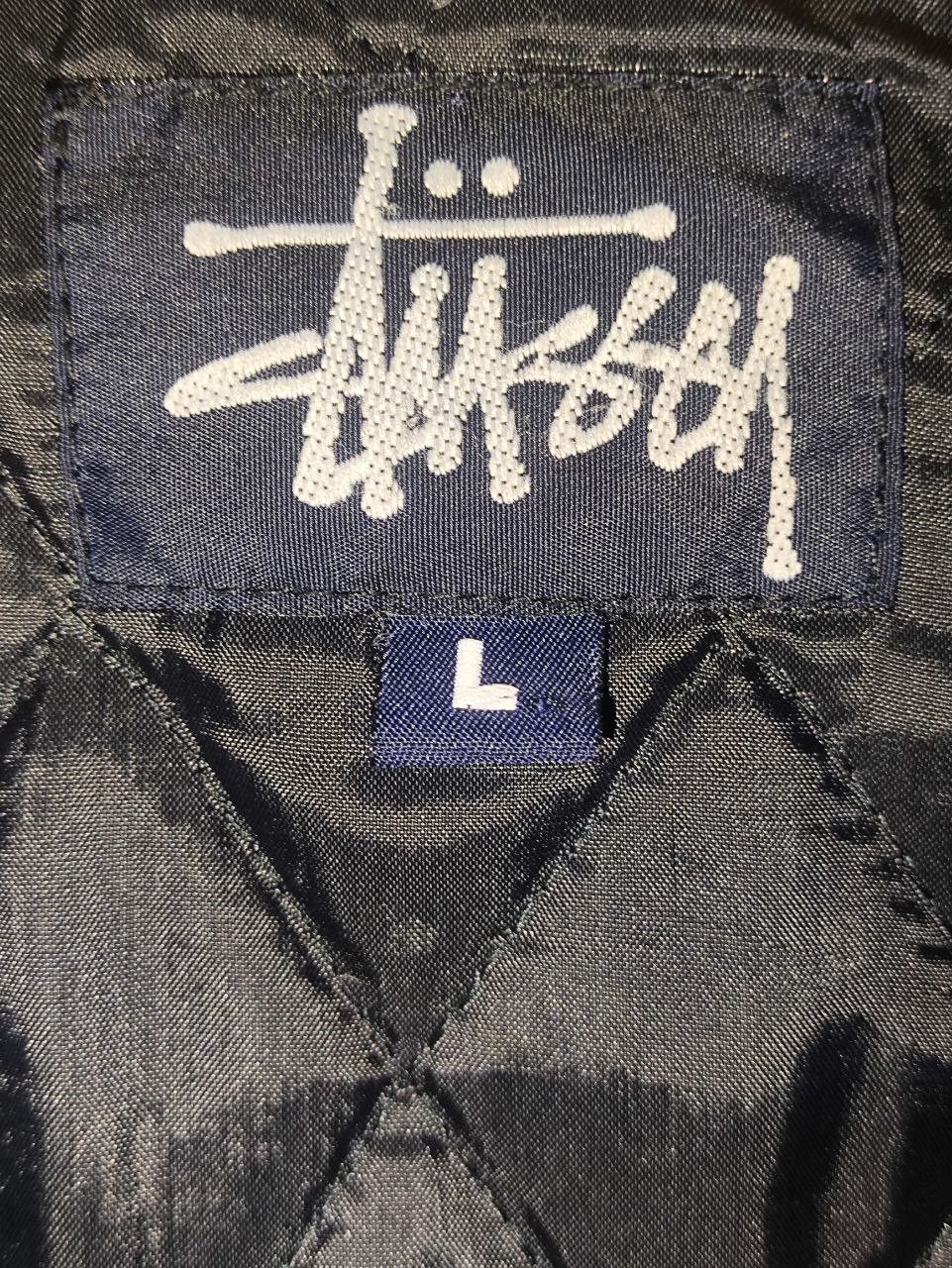 Stussy Stussy Vintage Big 4 Varsity Jacket Size US L / EU 52-54 / 3 - 3 Thumbnail