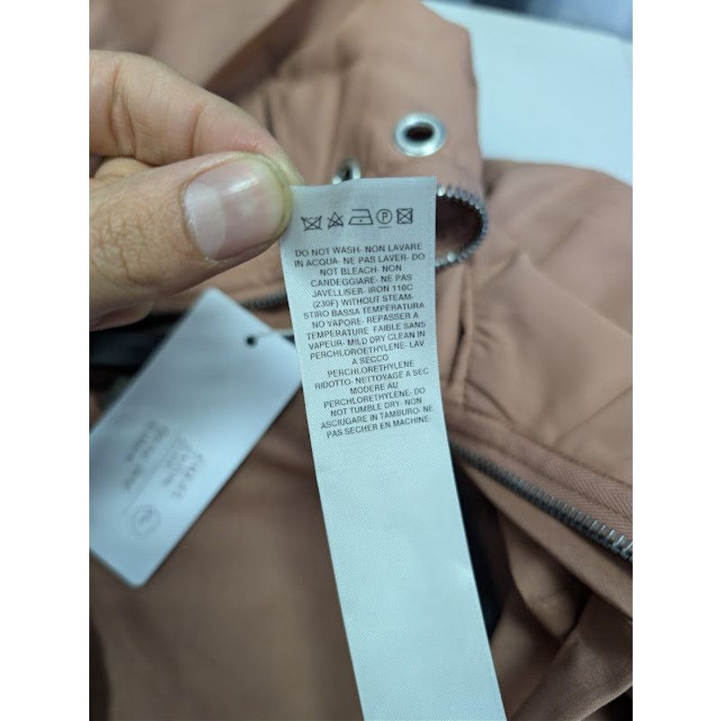 Rick Owens Drkshdw o1rshd1 Full Zip Gimp Imbottito Bomber Jacket Hoodie in Pink Size US XL / EU 56 / 4 - 19 Thumbnail