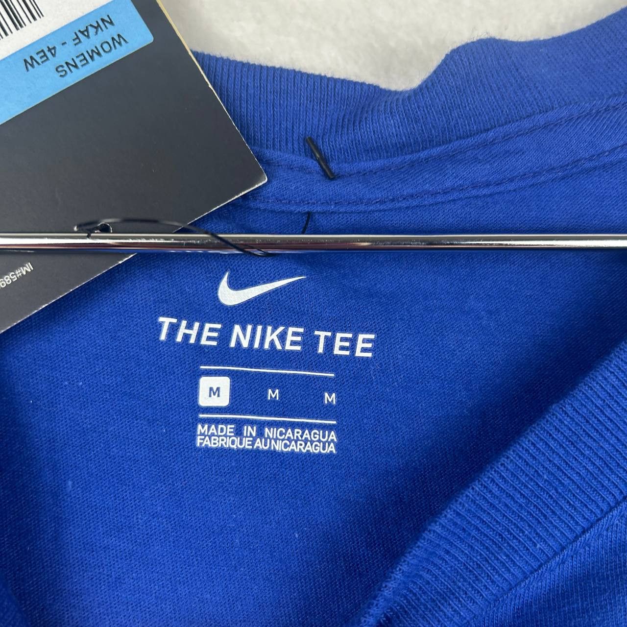 Nike Montreal Expos Shirt Women Medium Blue Nike Cotton New M Size M / US 6-8 / IT 42-44 - 3 Thumbnail