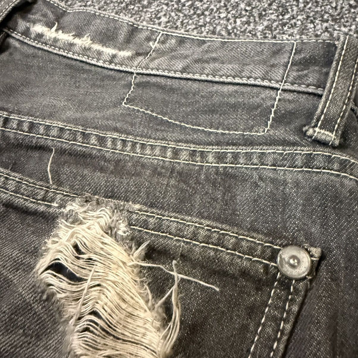 Tornado Mart 🔥🇯🇵 Japanese Vintage On Board Distressed Denim Size US 33 - 9 Thumbnail