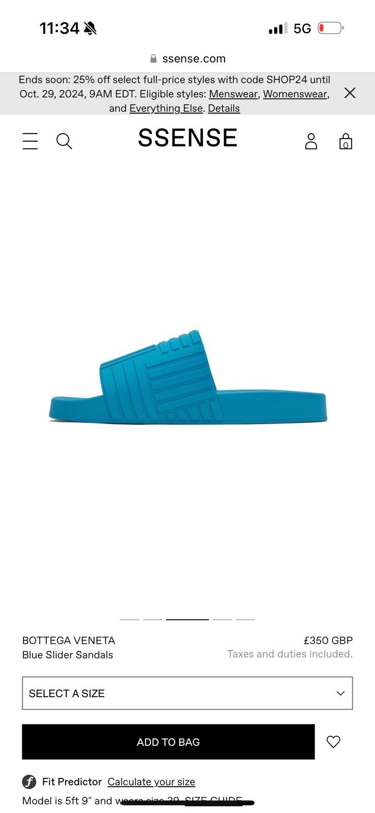 Bottega Veneta BOTTEGA VENETA sliders marked size 42 see tape measurements Size US 9 / EU 42 - 17 Thumbnail