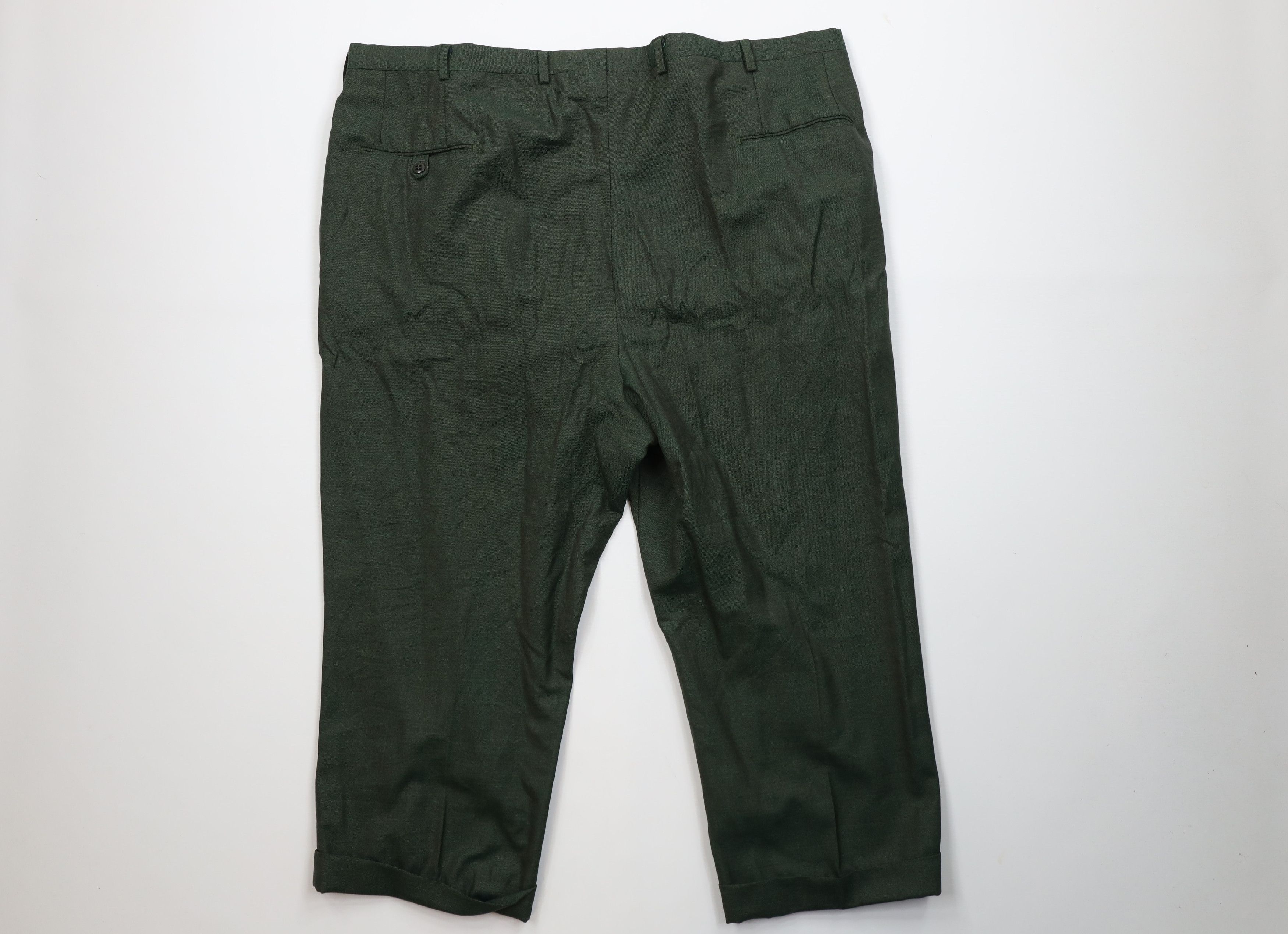 Vintage Vintage 50s 60s Rockabilly Gabardine Chino Pants Green USA Size US 44 / EU 60 - 8 Thumbnail