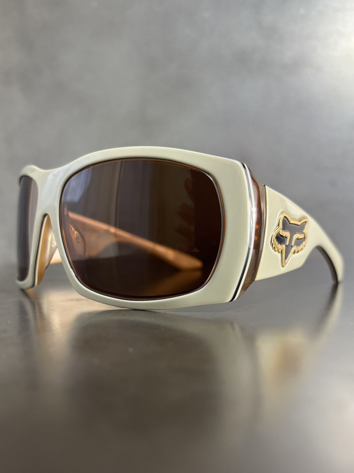 Fox Racing × Oakley 2007 Oakley Fox Racing Sunglasses The Story 2000s Fox Head Size ONE SIZE - 16 Thumbnail