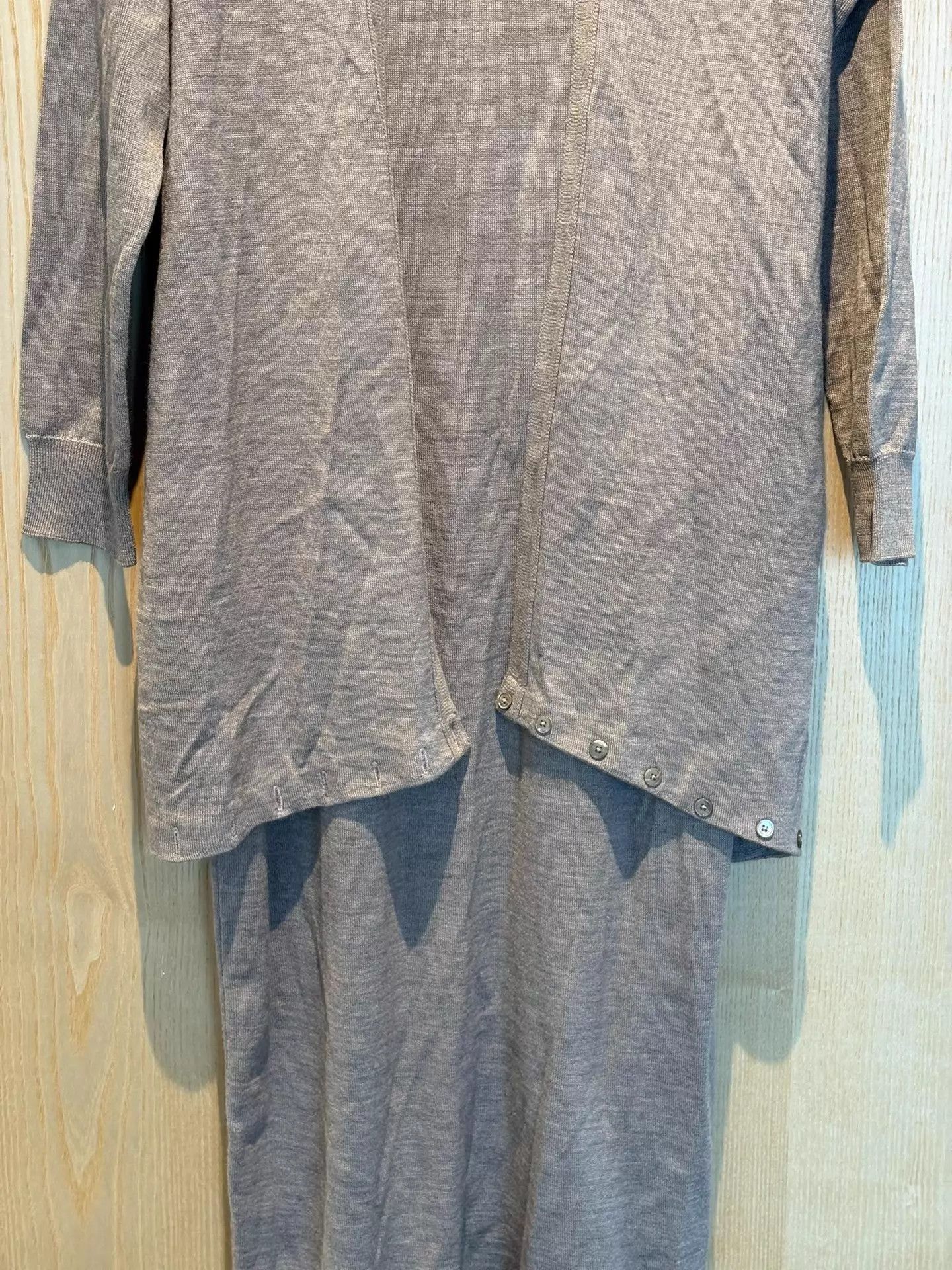 Lemaire LEMAIRE Wool-Blend Long Sleeve Set XS Portugal Size XS / US 0-2 / IT 36-38 - 3 Thumbnail