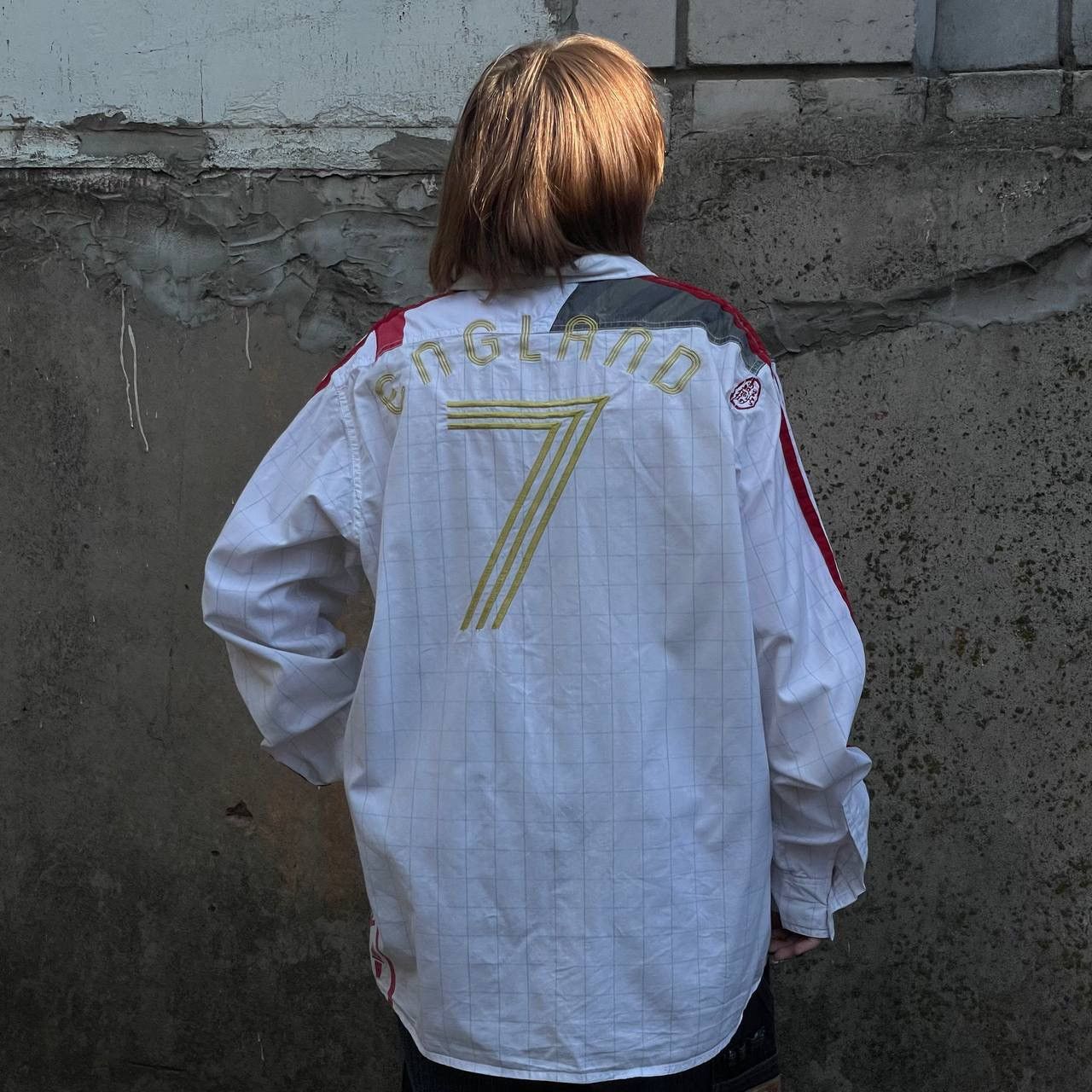 Designer × Vintage Vintage England Rap Mafia Style USA Shirt Button Up Y2K 00s Size US XL / EU 56 / 4 - 2 Thumbnail