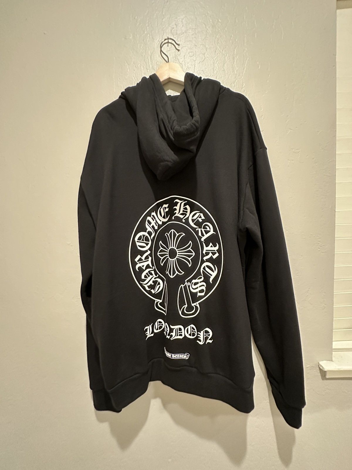 image of Chrome Hearts London Hoodie in Black, Men's (Size XL)