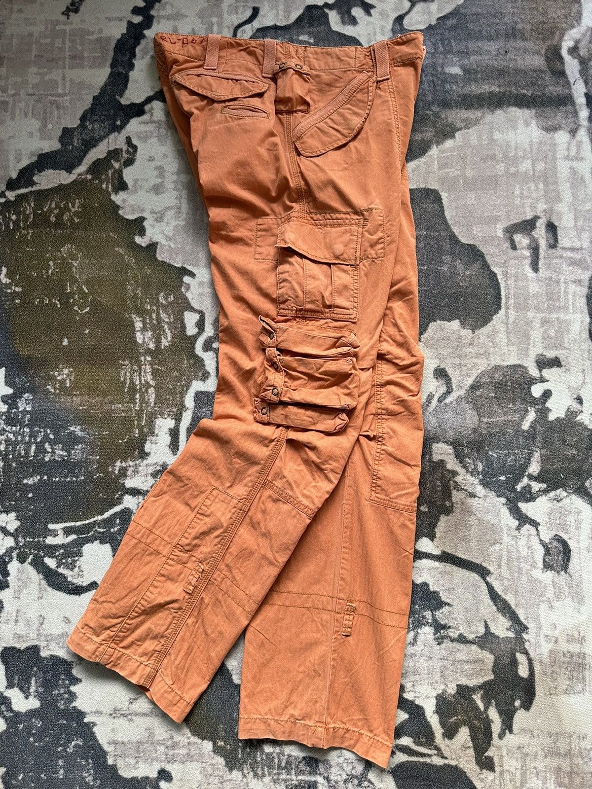Polo Ralph Lauren 00's Polo Ralph Lauren 067 cargo bondage pant Size US 36 / EU 52 - 3 Thumbnail