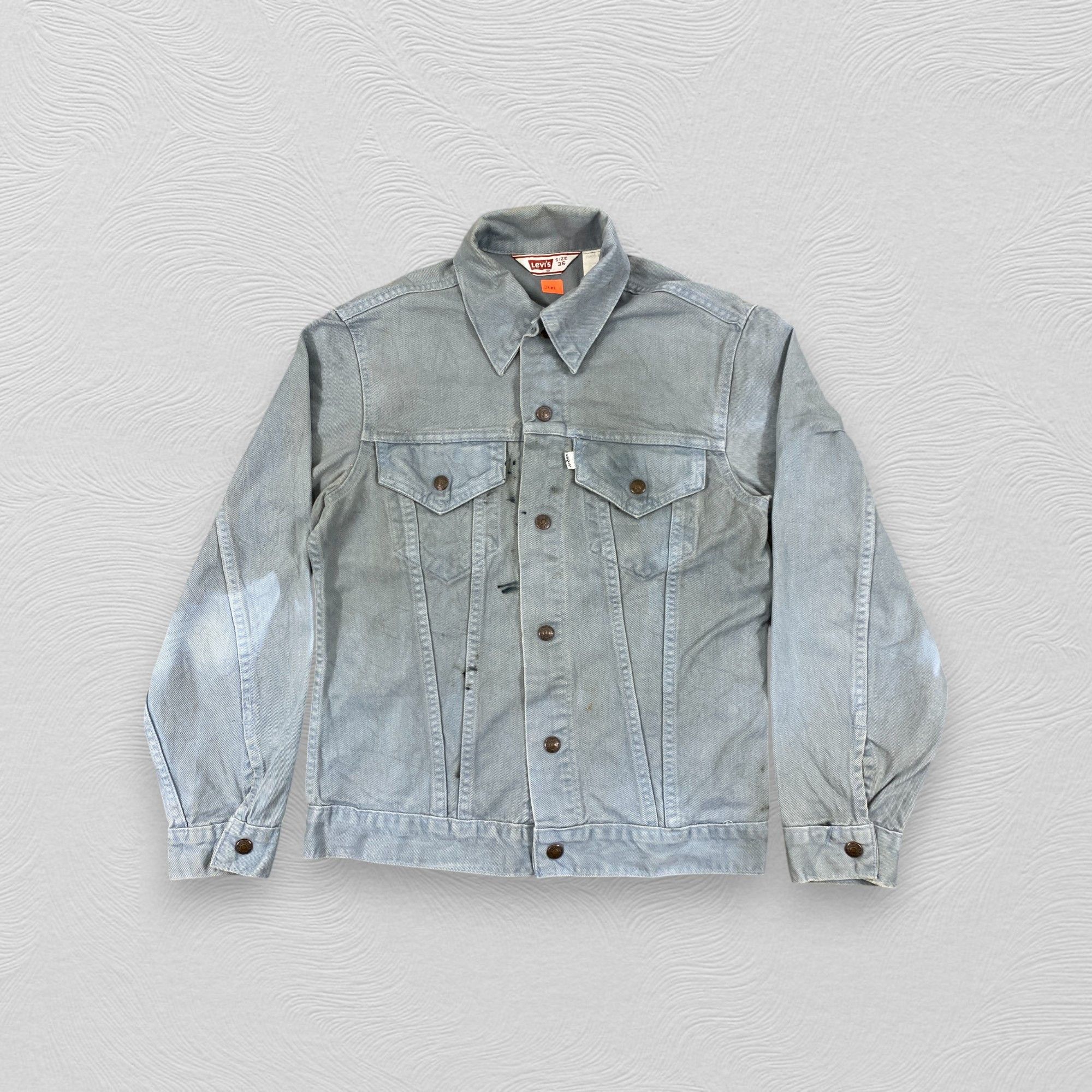 Levi's Vintage Clothing 90s Vintage Distressed Levi's Big E Denim Jacket- J481 Size US XS / EU 42 / 0 - 1 Thumbnail