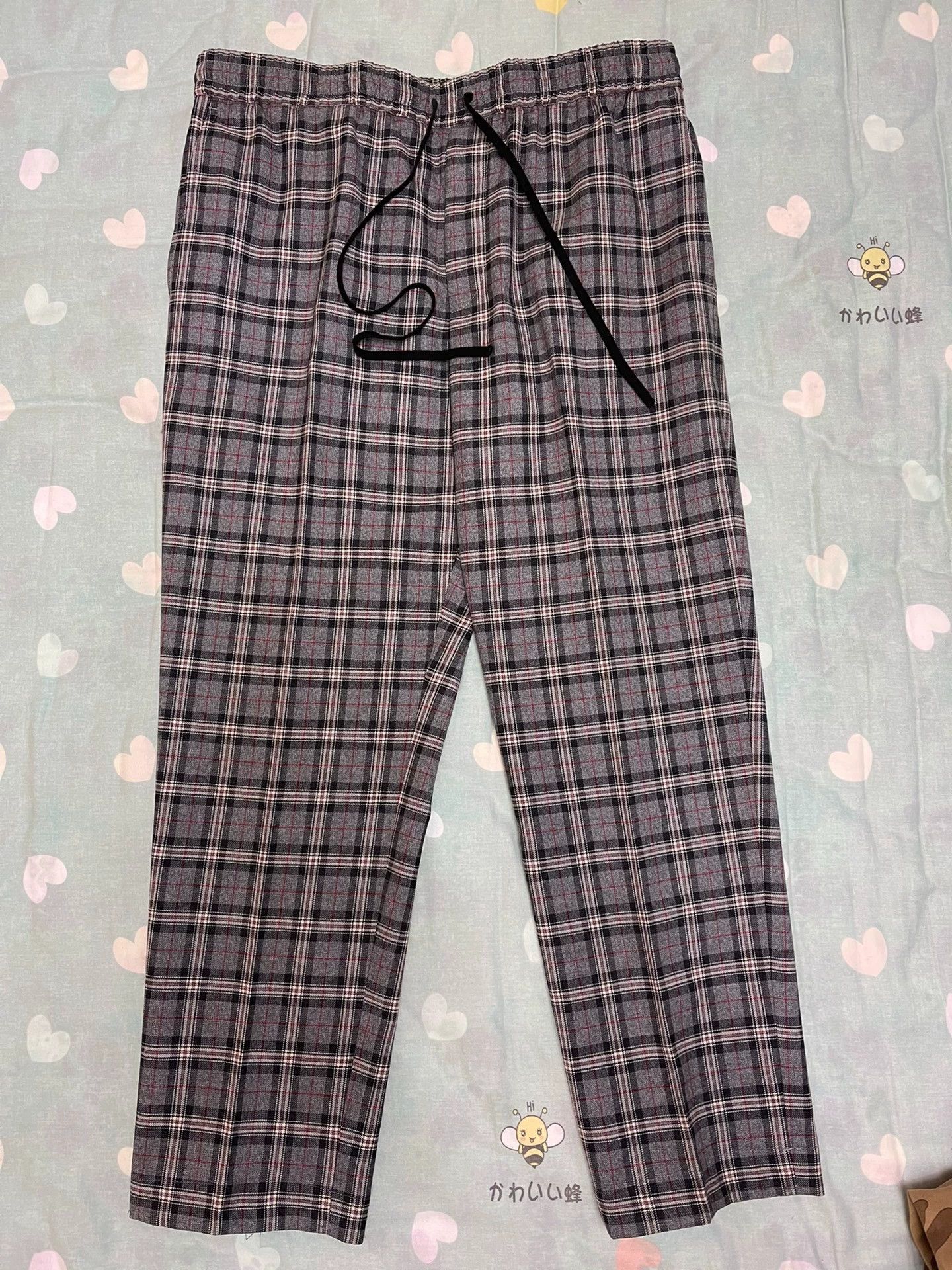 Gucci Gucci Gray Check Trousers Men's 48 9/10 Size US 32 / EU 48 - 2 Thumbnail