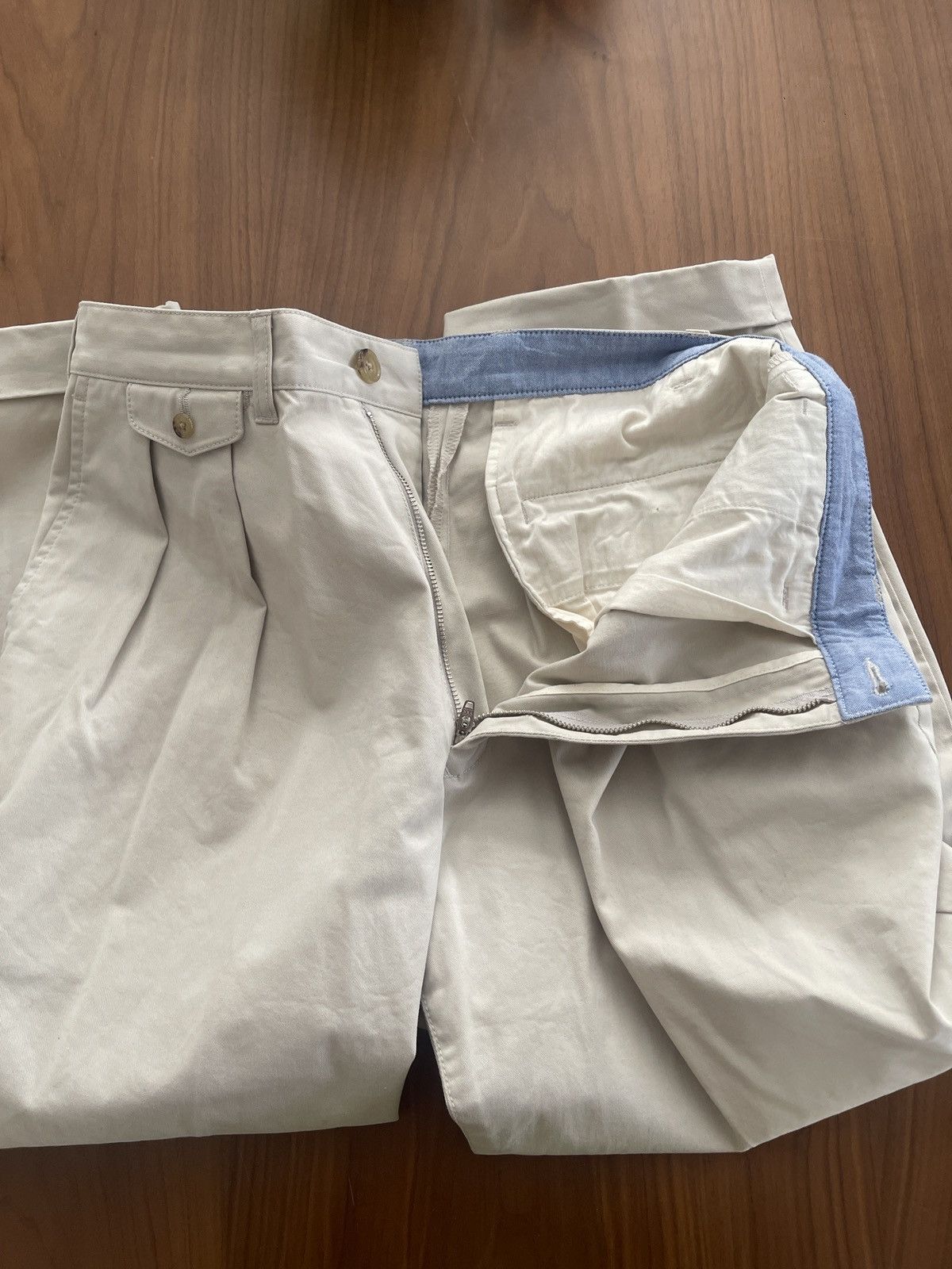 Beams Plus Beams plus 2pleats stone Size US 32 / EU 48 - 3 Thumbnail