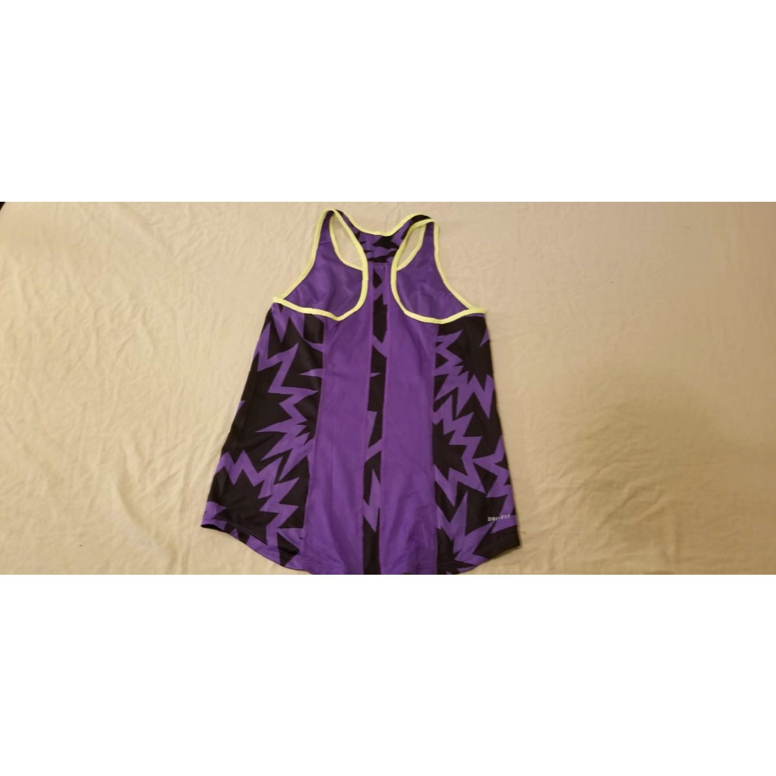 Nike Womens Nike Tank Shirt S Small Purple Athletic Gym Workout Running Size S / US 4 / IT 40 - 5 Thumbnail