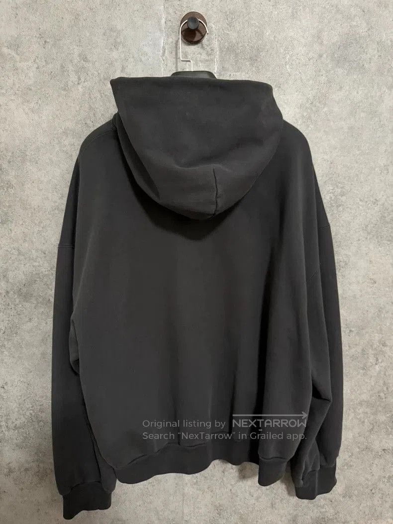 Balenciaga Balenciaga Eaby collaboration black zip-up hoodie. Size US XL / EU 56 / 4 - 8 Thumbnail