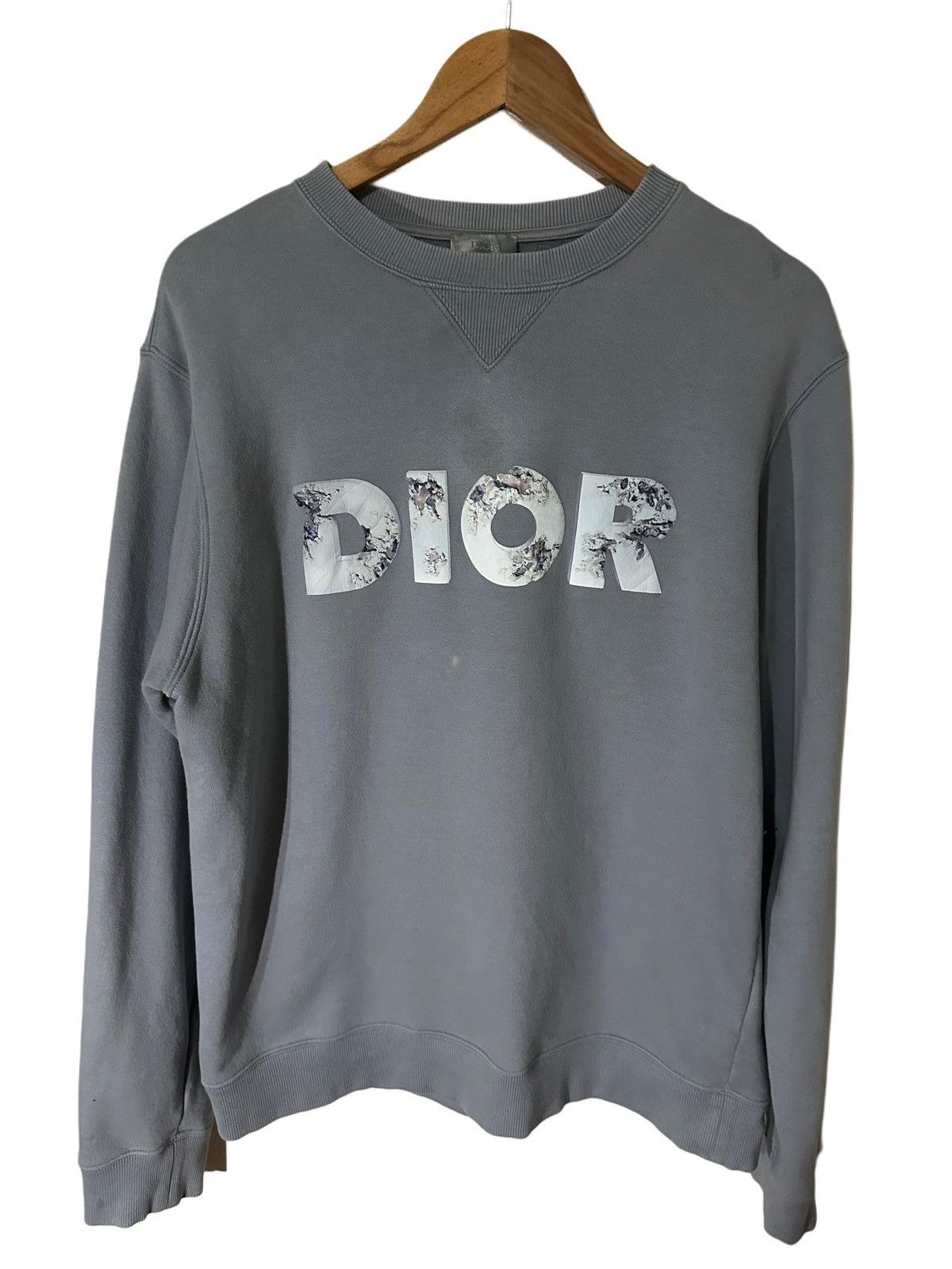 Dior Dior Daniel Arsham 3D Logo Crewneck Size US L / EU 52-54 / 3 - 1 Thumbnail