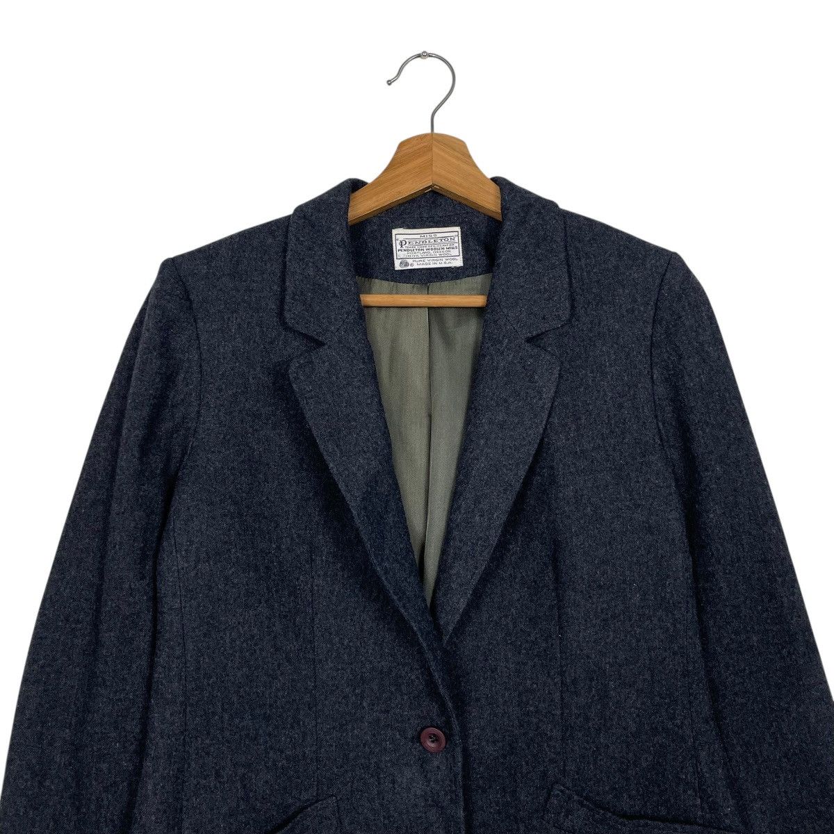Pendleton Pendleton Women Wool Jacket Made In USA Size S / US 4 / IT 40 - 2 Thumbnail