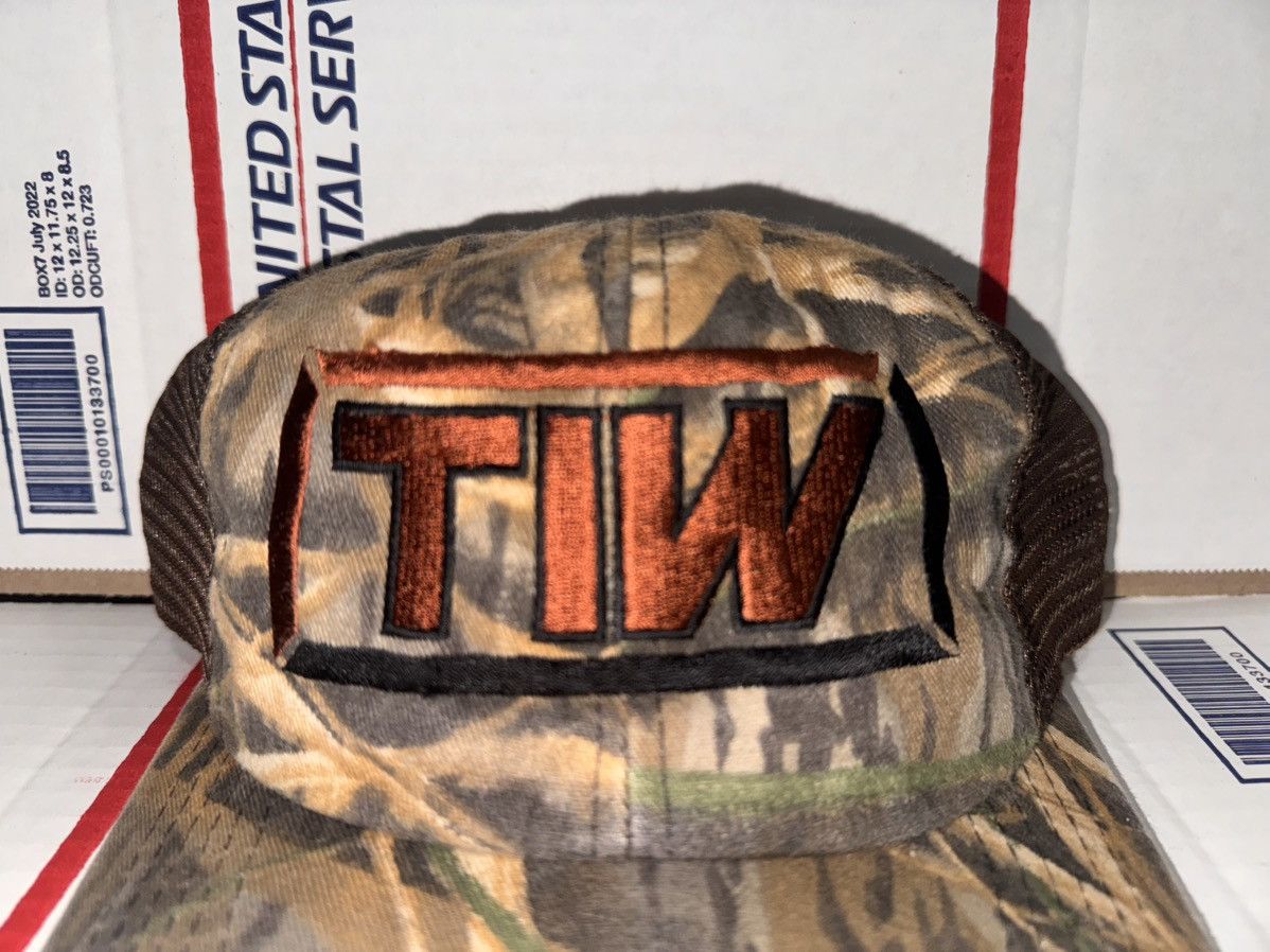 Other TIW corporation oil gas camo trucker hat cap vtg camouflage Size ONE SIZE - 2 Thumbnail