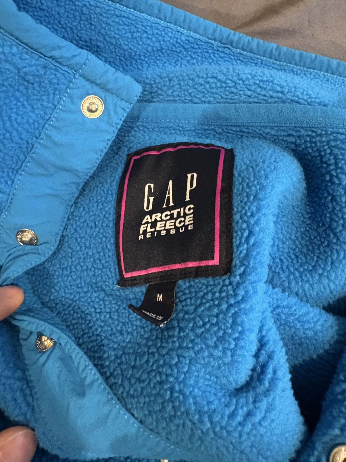 Gap Gap Quarter Button Up Fleece Size US M / EU 48-50 / 2 - 3 Thumbnail