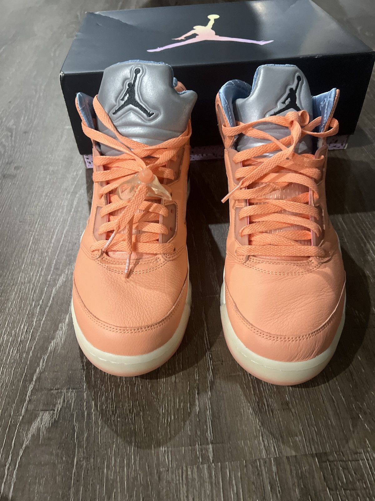 Jordan Brand AIR JORDAN 5 RETRO DJ KHALED WE THE BEST CRIMSON BLISS NIB Size US 10.5 / EU 43-44 - 3 Thumbnail
