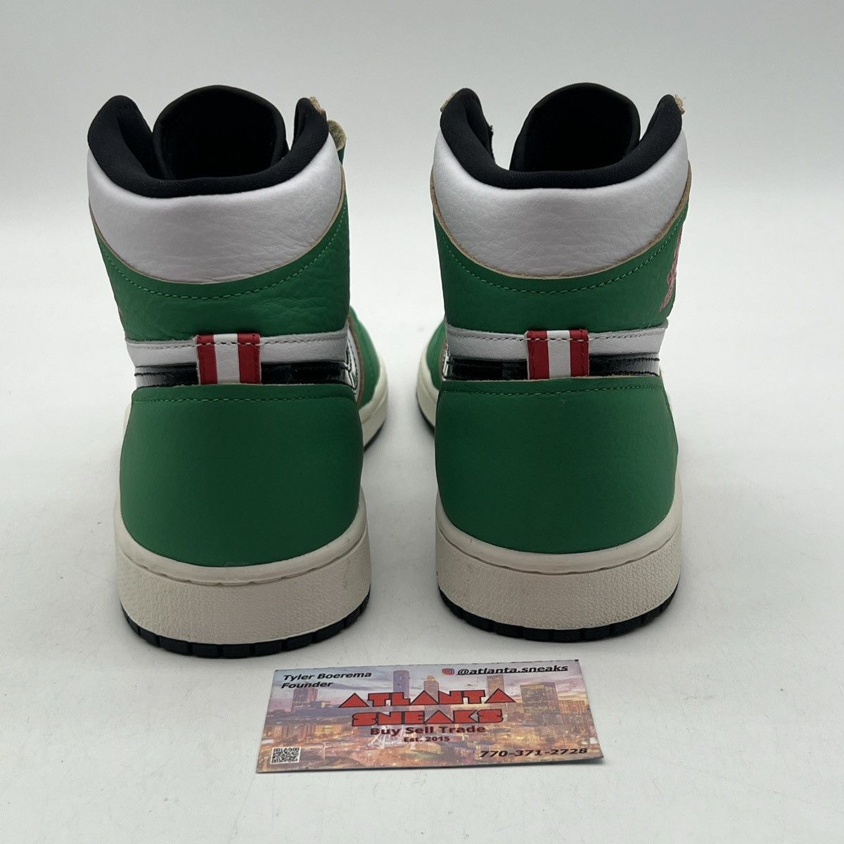 Nike Wmns air Jordan 1 high lucky green Size US 10 / IT 40 - 3 Thumbnail