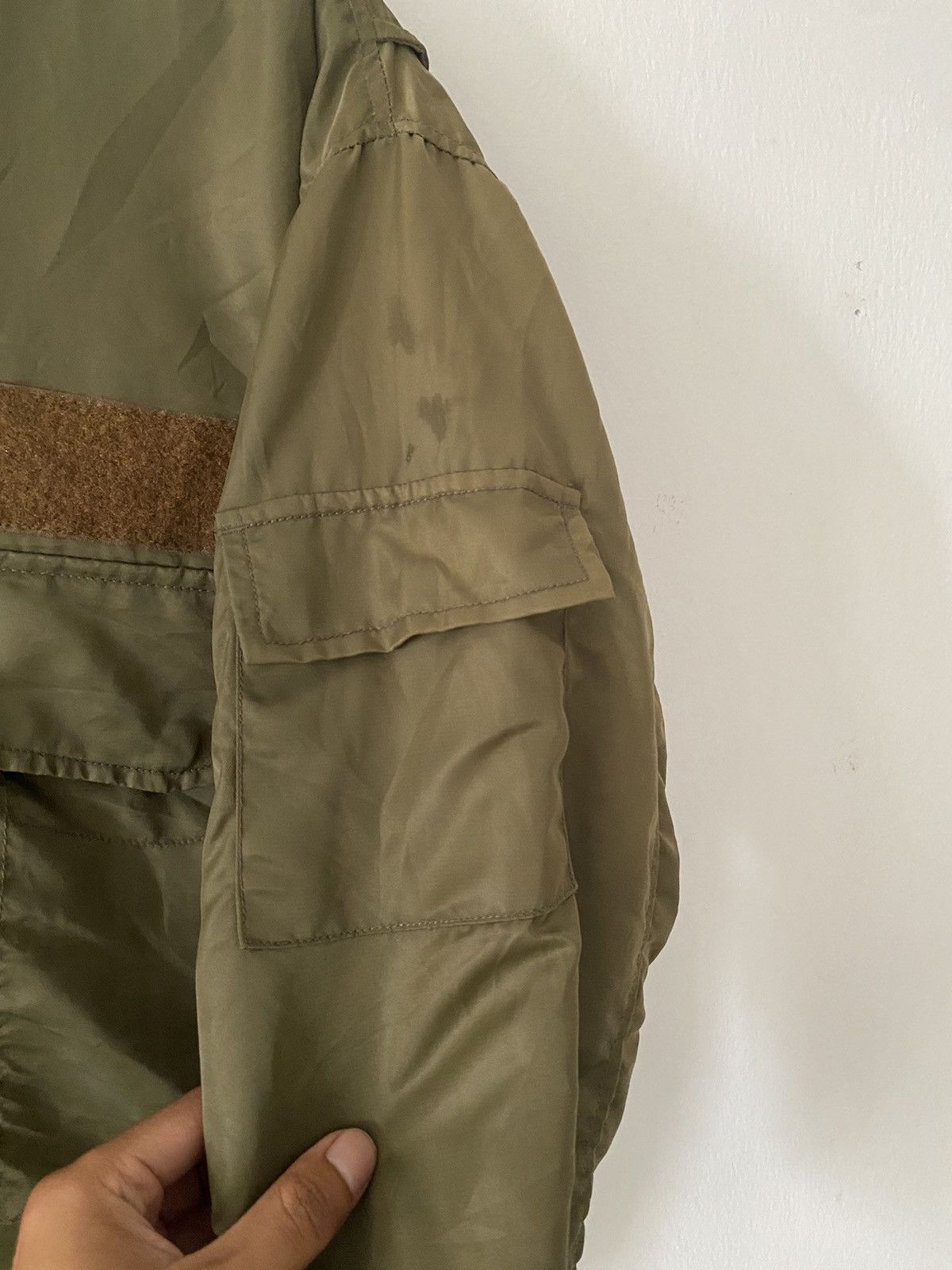 Vintage Vintage M Cross M Army Bomber Jacket Size US M / EU 48-50 / 2 - 5 Thumbnail