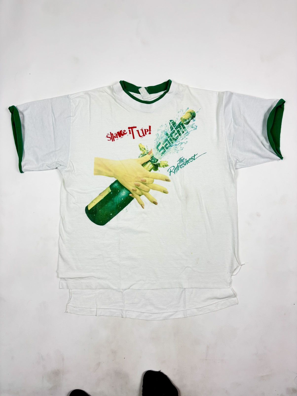 Unsound Rags × Vintage 1980s Salem “Shake It Up – The Refreshest” Cigarettes Tee Size US XL / EU 56 / 4 - 2 Thumbnail